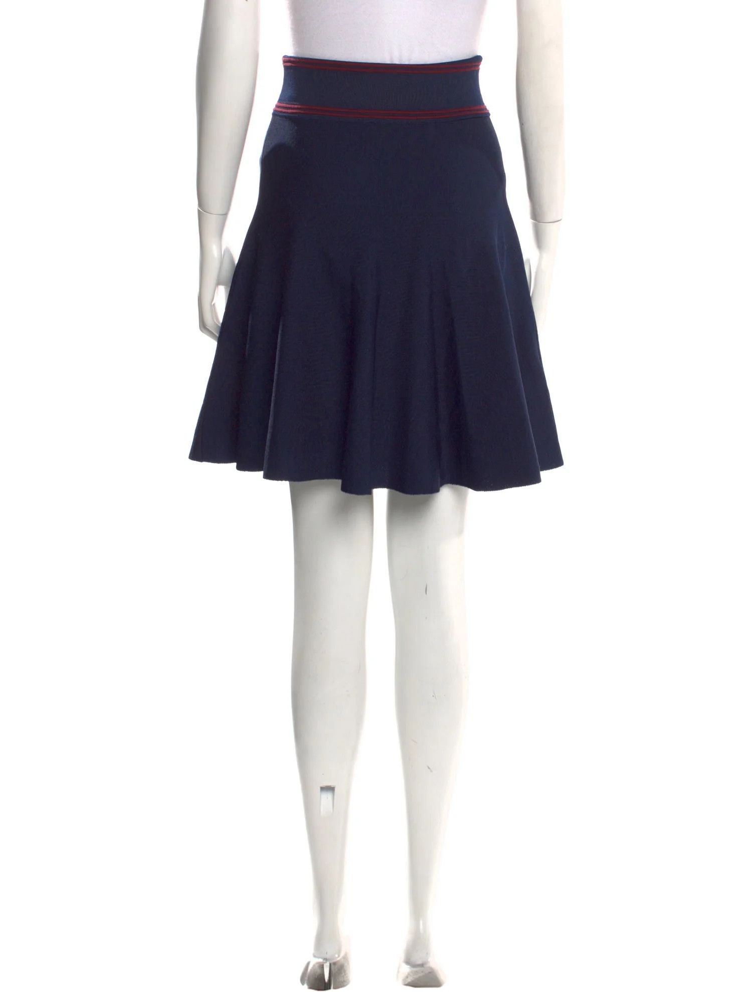 Marni o1w1db10824 Mini Skirt in Navy Size 30" / US 8 / IT 44 - 3 Thumbnail