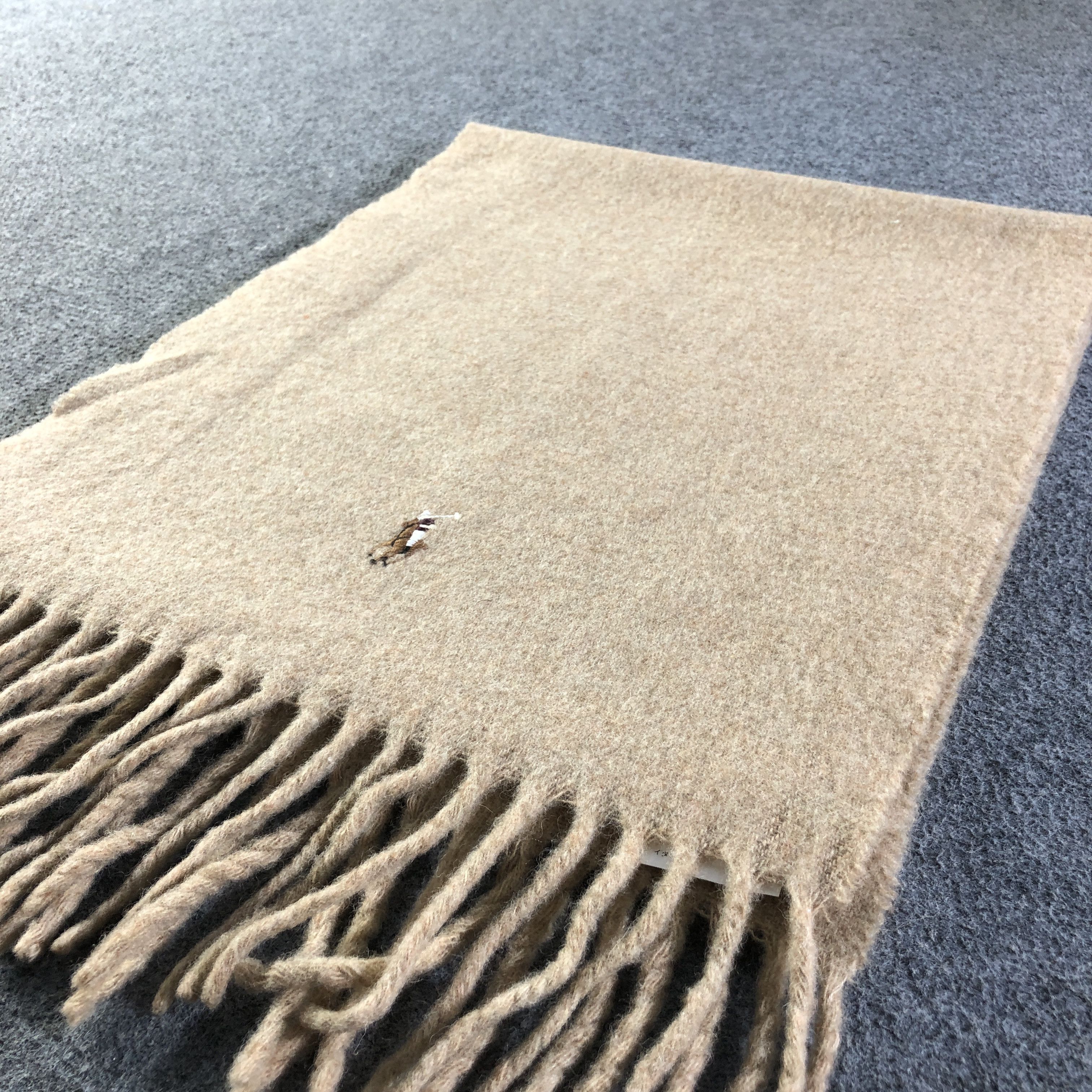 Polo Ralph Lauren Polo Ralph Lauren Wool Scarf Muffler Neckwear V2744 Size ONE SIZE - 3 Thumbnail