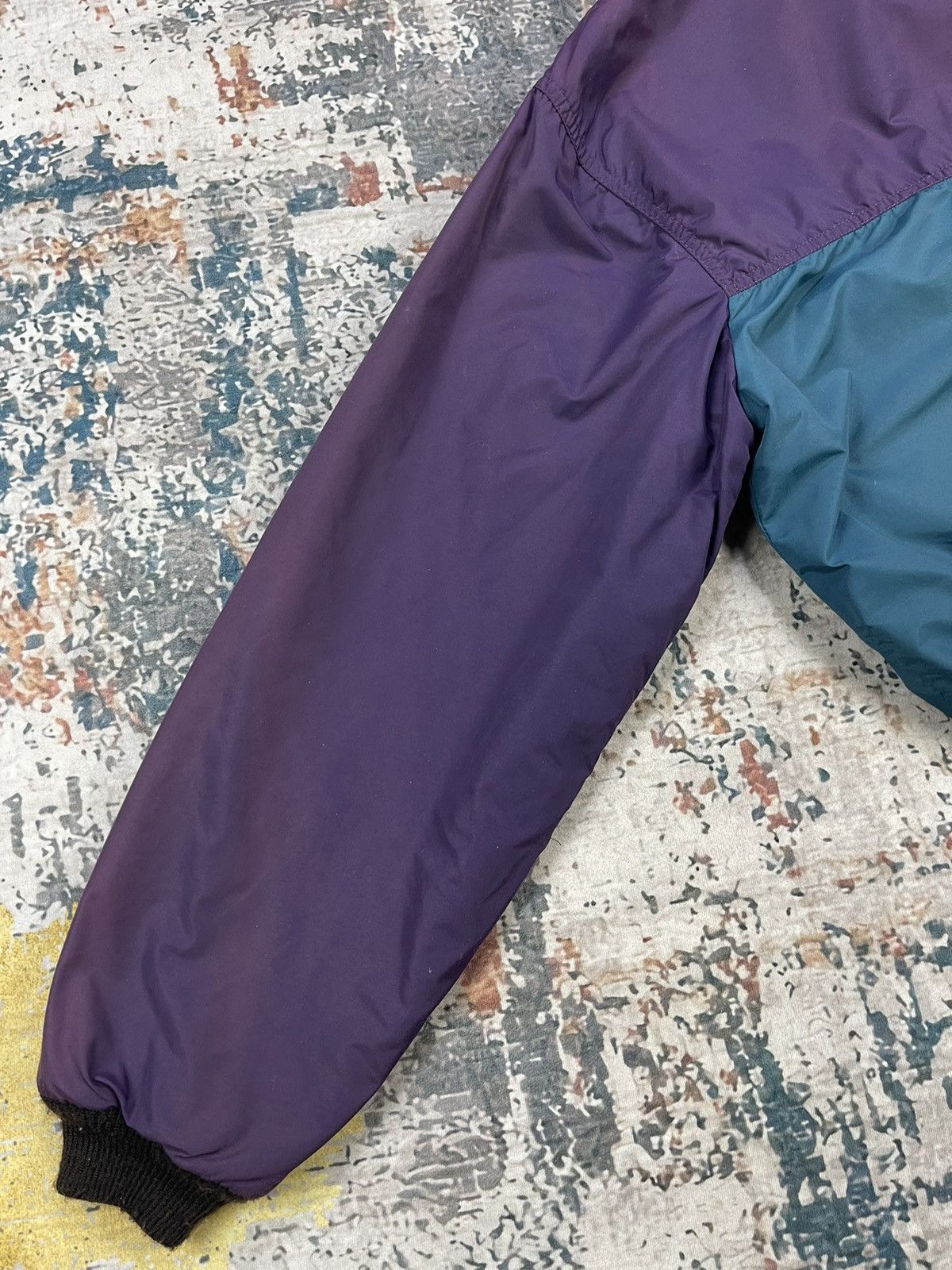 L.L. Bean Vtg LL Bean Navajo Lining Nylon Shell Outdoor Jackets Size US S / EU 44-46 / 1 - 9 Thumbnail
