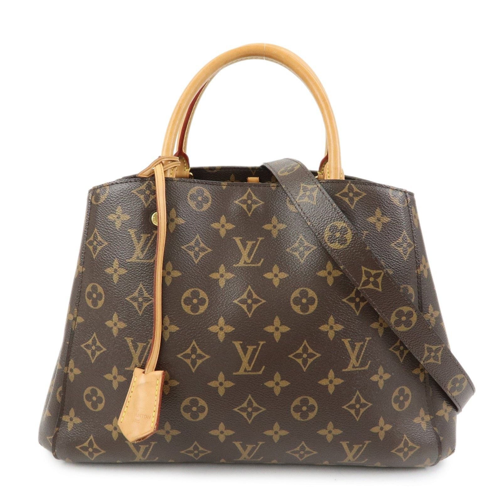 Louis Vuitton Louis Vuitton Monogram Montaigne MM Satchel Size ONE SIZE - 1 Thumbnail