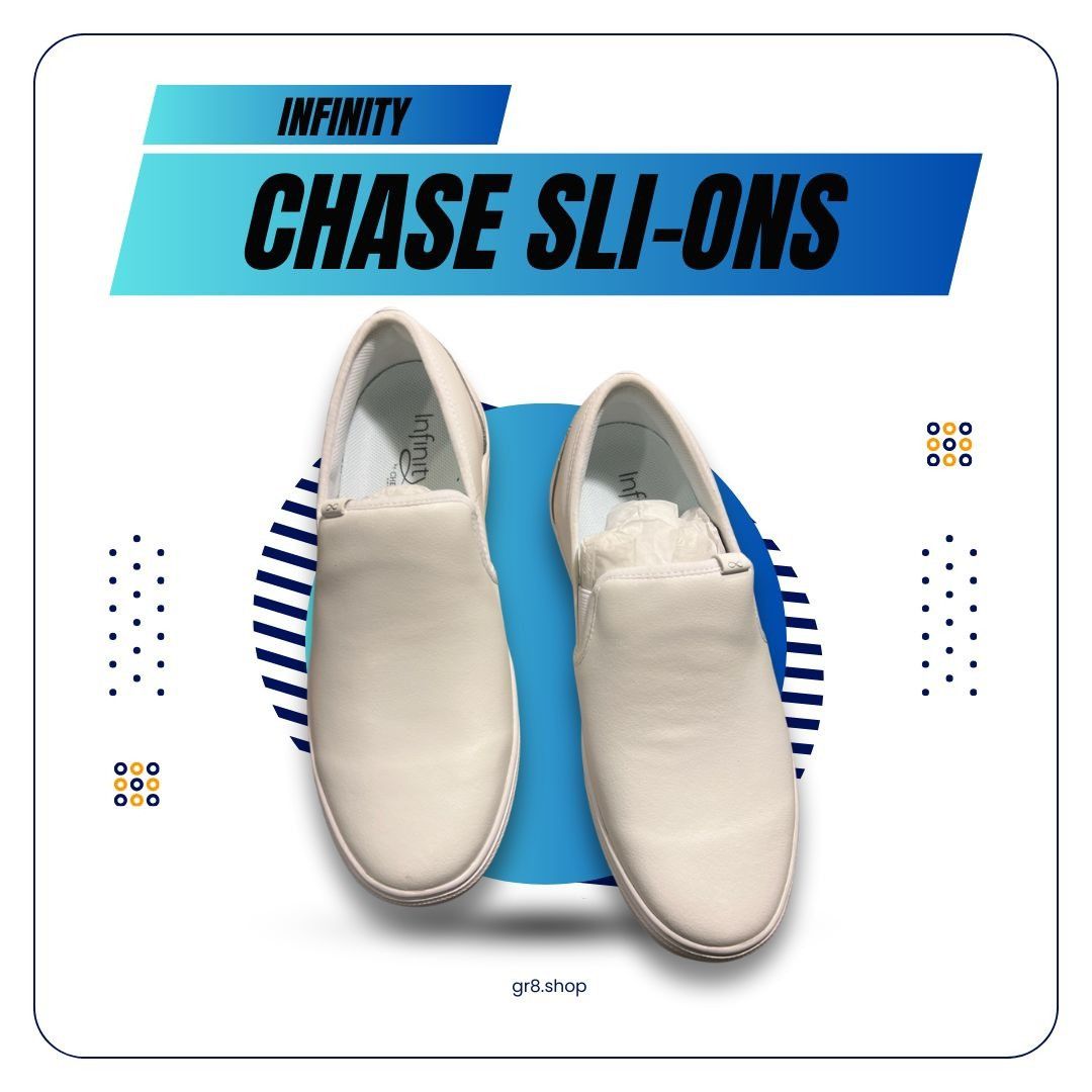 Other Infinity Chase Slip-On Shoes Size 8 White Casual Comfort Sne Size US 8 / IT 38 - 1 Thumbnail