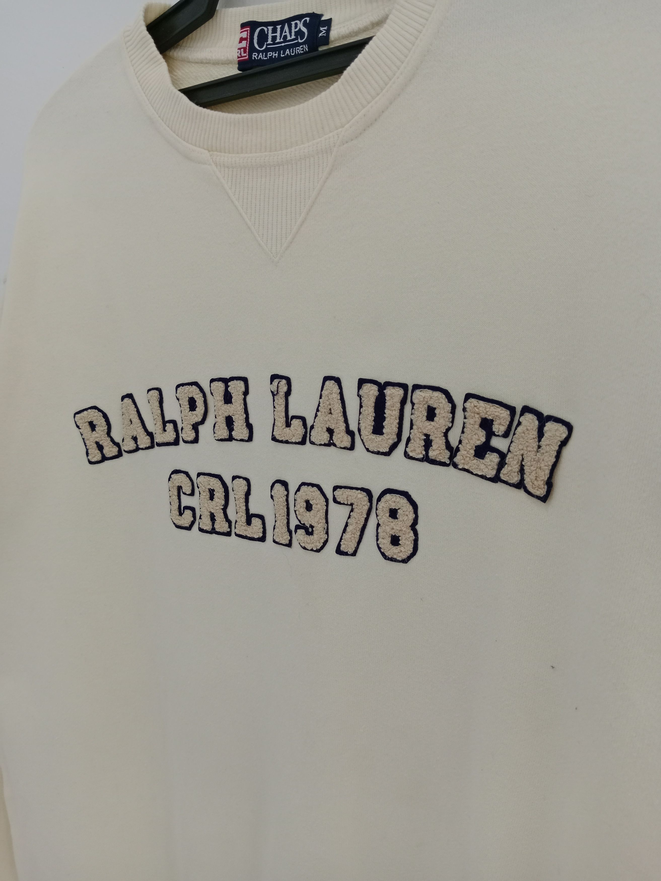 Chaps Ralph Lauren Vintage Chaps Ralph Lauren Sweatshirt Spell out Logo Size US M / EU 48-50 / 2 - 5 Thumbnail