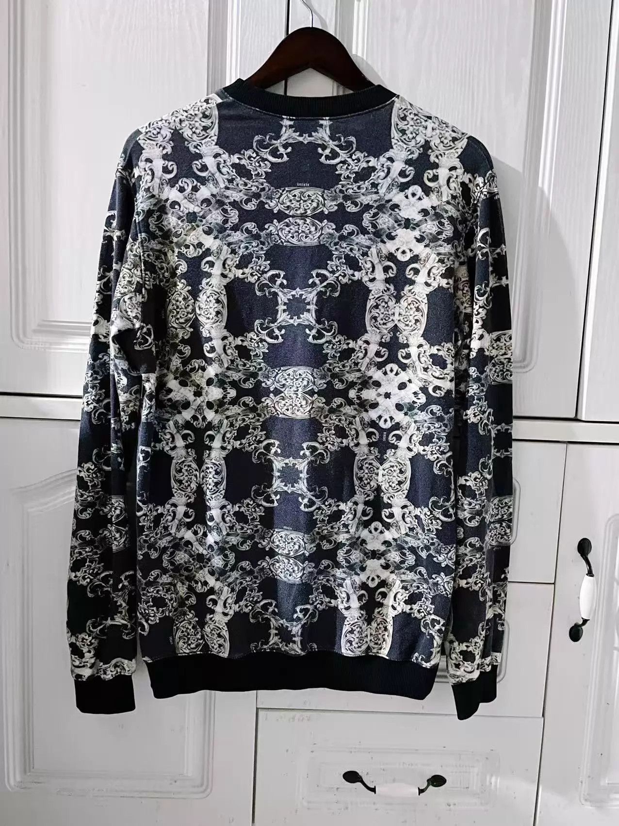 Versace Versace Runway Full Baroque Print Hoodie S Size US S / EU 44-46 / 1 - 2 Thumbnail