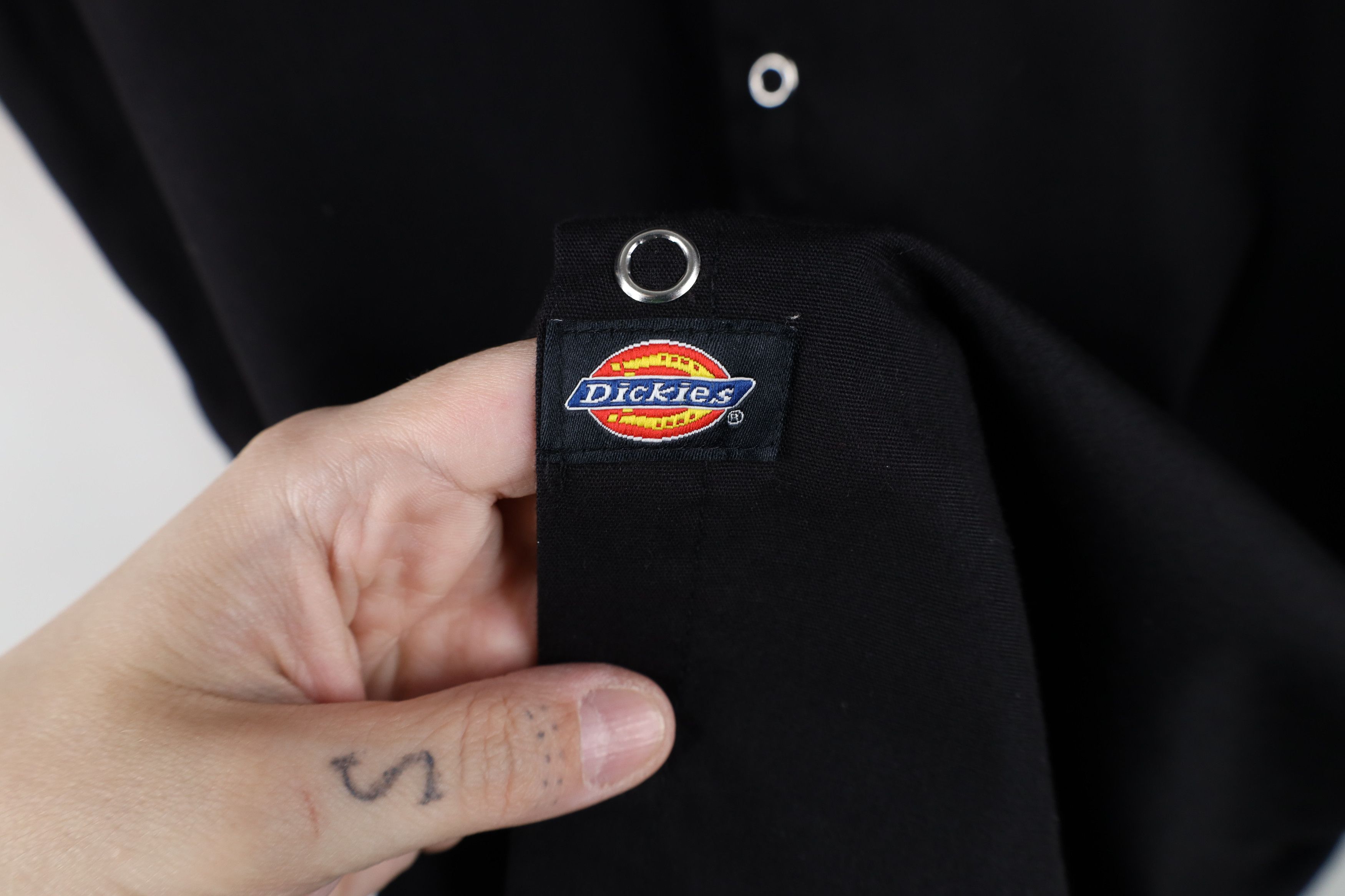 Dickies Vintage Y2K Dickies Mechanic Snap Button Shirt Black Size US L / EU 52-54 / 3 - 4 Thumbnail