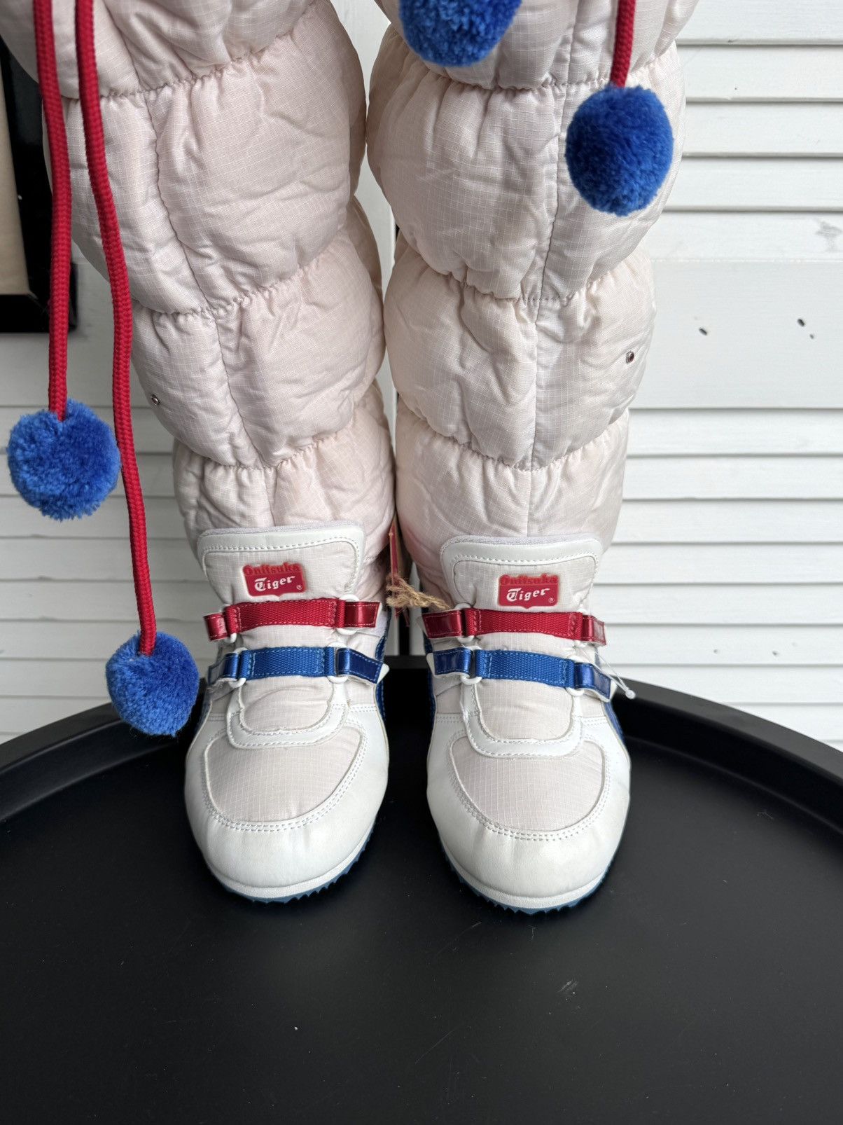 Asics Vintage ASICS Onitsuka Tiger Fur Snow Ski Boots High Y2K Size US 4 / IT 34 - 8 Thumbnail