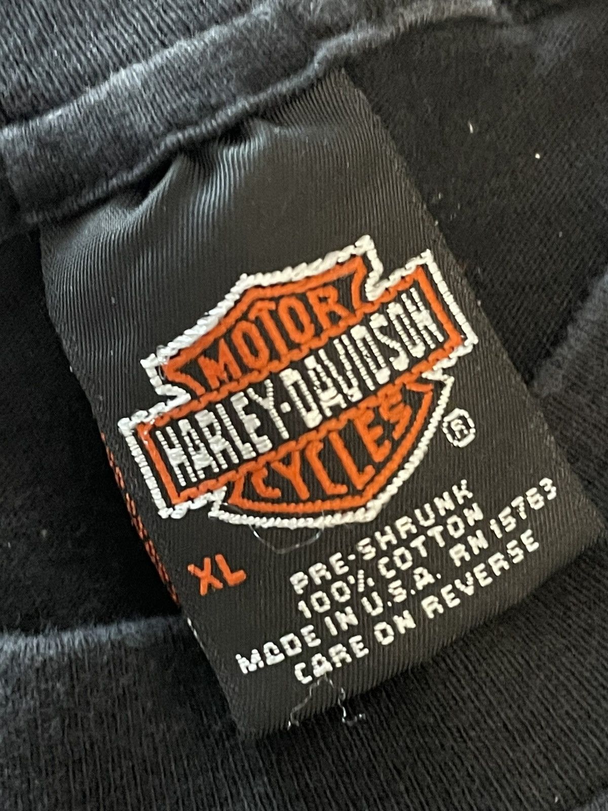 Harley Davidson Vintage 90s Harley Davidson Beach Rally T-Shirt Size US XL / EU 56 / 4 - 4 Thumbnail