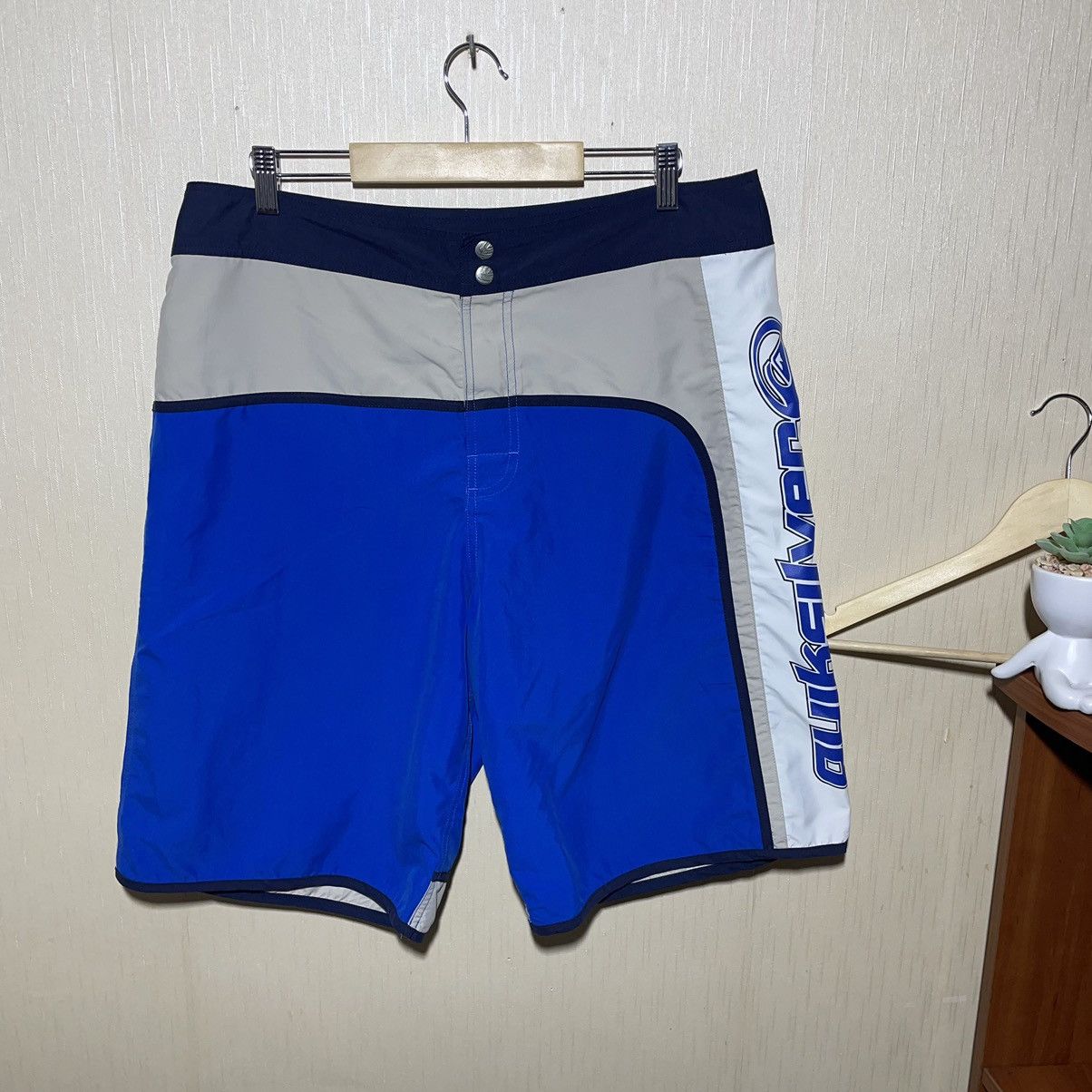 Quiksilver × Vintage Quiksilver surf style shorts 90s Size US 34 / EU 50 - 1 Thumbnail