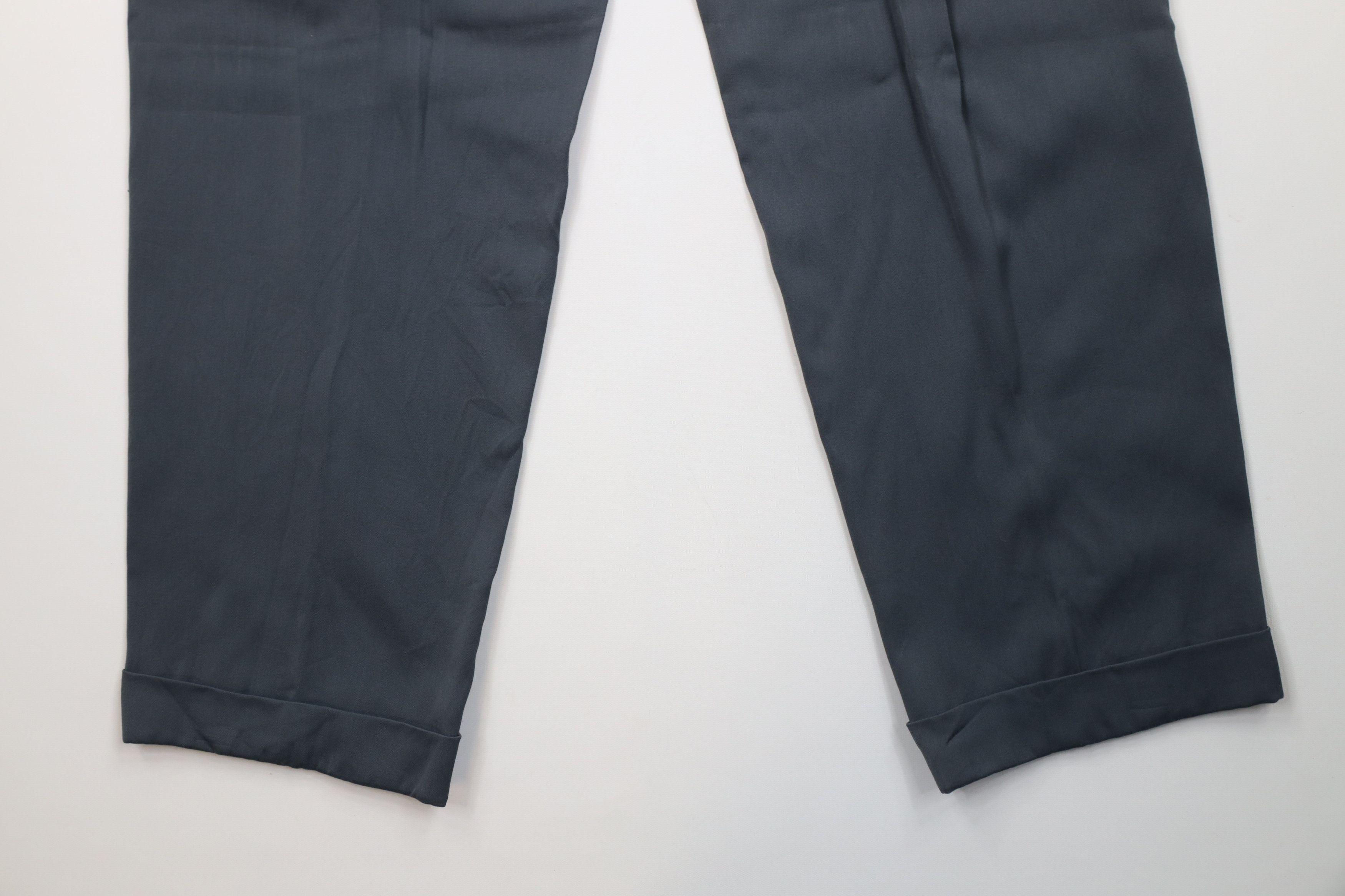 Vintage Vintage 50s Streetwear Gabardine Wide Leg Chino Pants USA Size US 32 / EU 48 - 11 Thumbnail