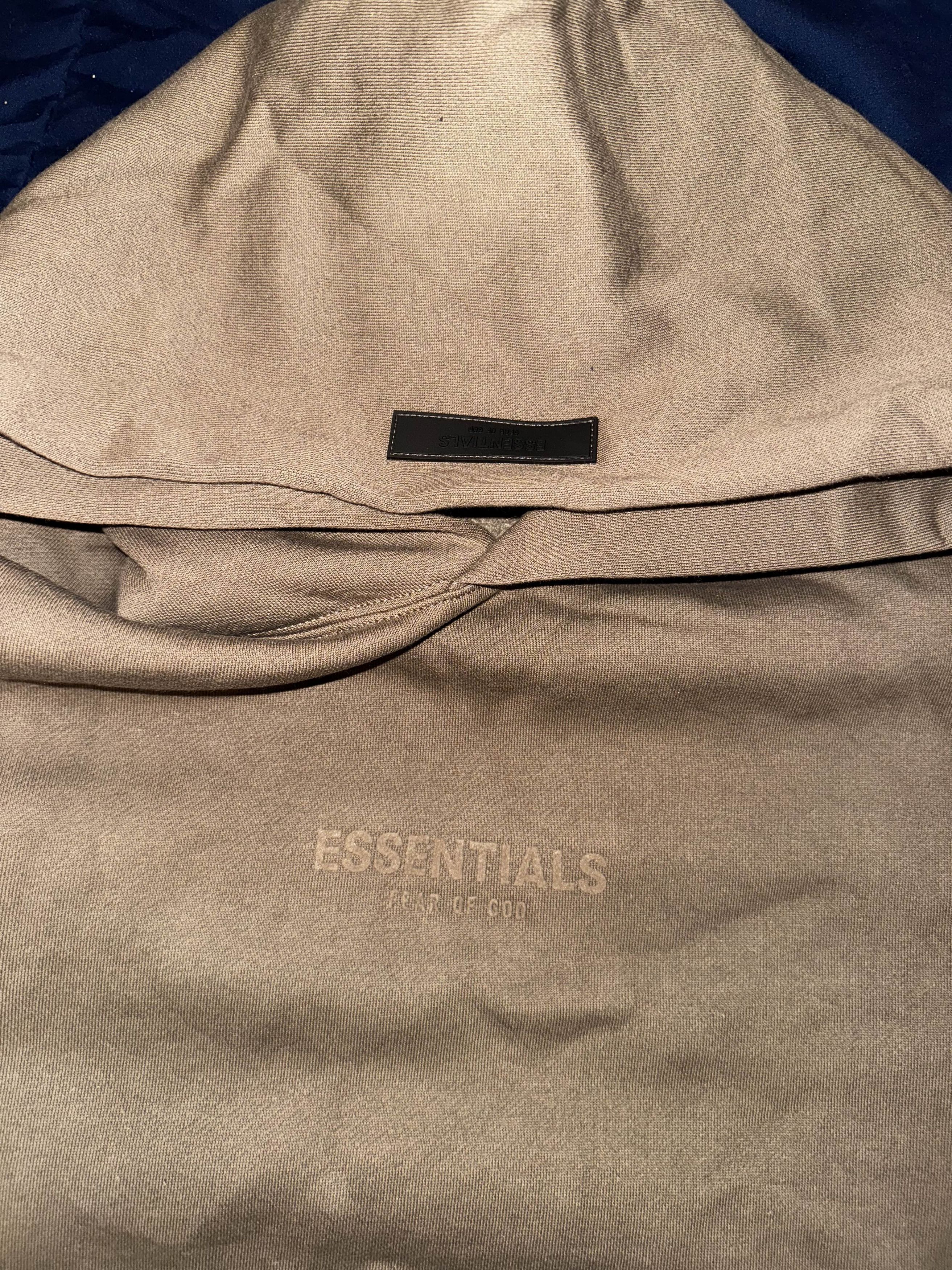 Essentials Brown Relaxed Hoodie Size US XXL / EU 58 / 5 - 2 Thumbnail