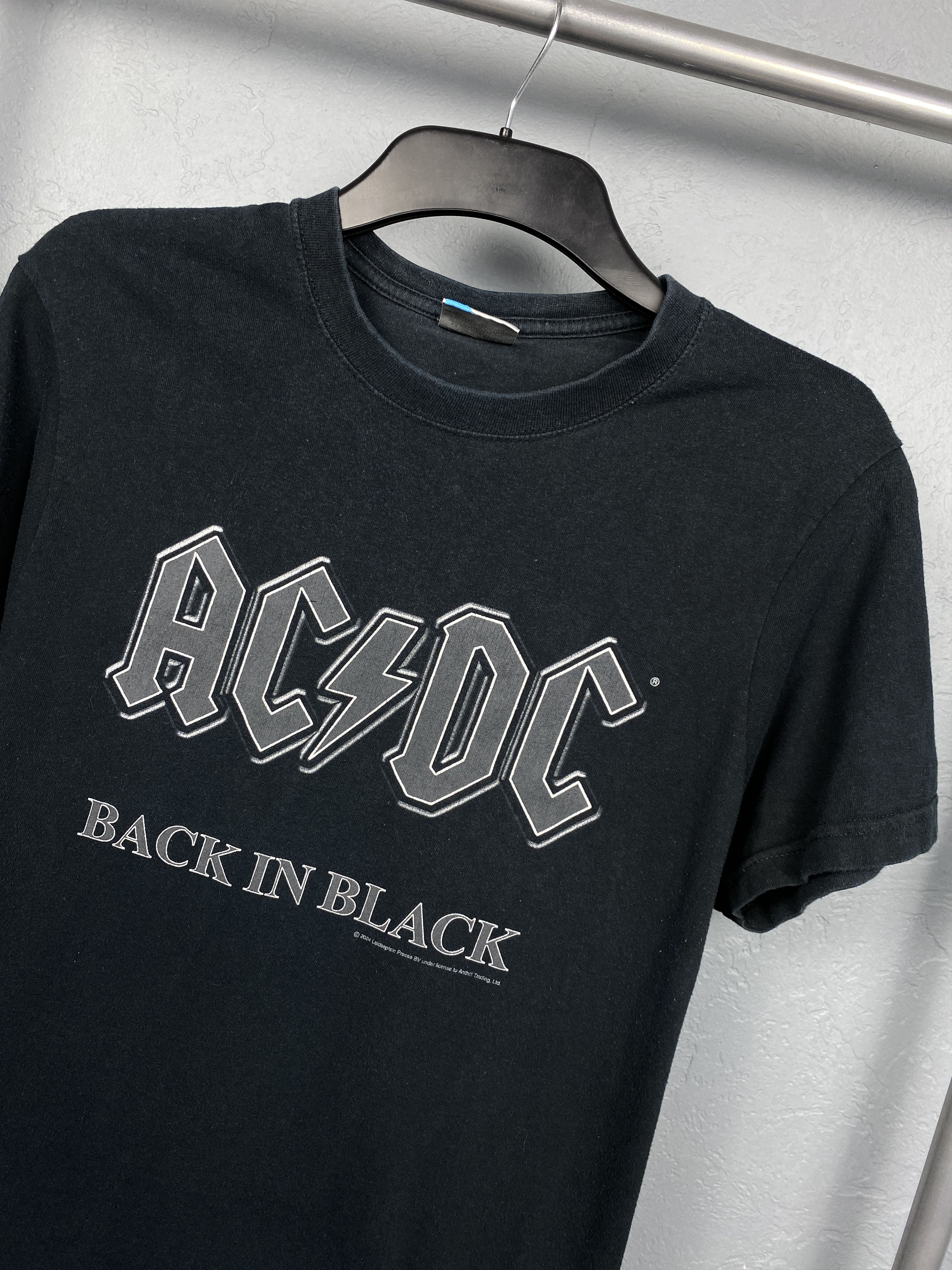 AC/DC Ac/Dc Vintage 2004 Rock Band T-Shirt Tee Size US L / EU 52-54 / 3 - 2 Thumbnail