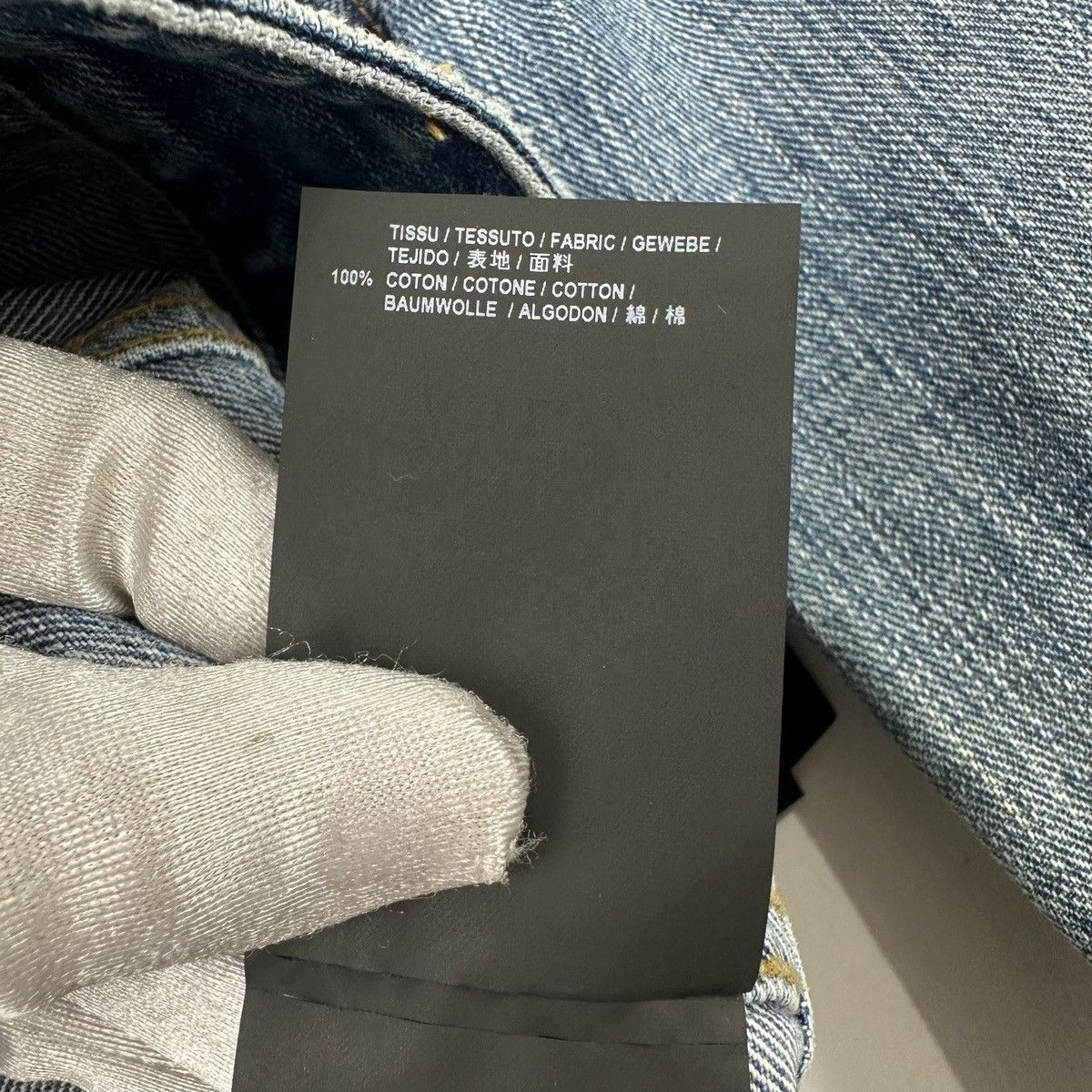 Saint Laurent Paris Saint Laurent blue denim jacket Size S / US 4 / IT 40 - 7 Thumbnail
