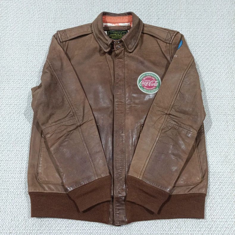 TOYS McCOY TOYS McCoy Limited edition anti-war Coca-Cola Air Force A2 Size US M / EU 48-50 / 2 - 1 Thumbnail