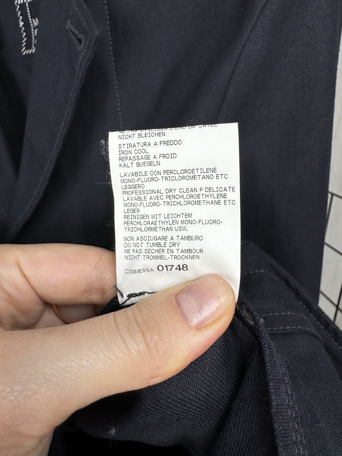 Marithe + Francois Girbaud Marithe Francois Girbaud Linen Cotton Men Blazer Avant Garde Size 42R - 13 Thumbnail