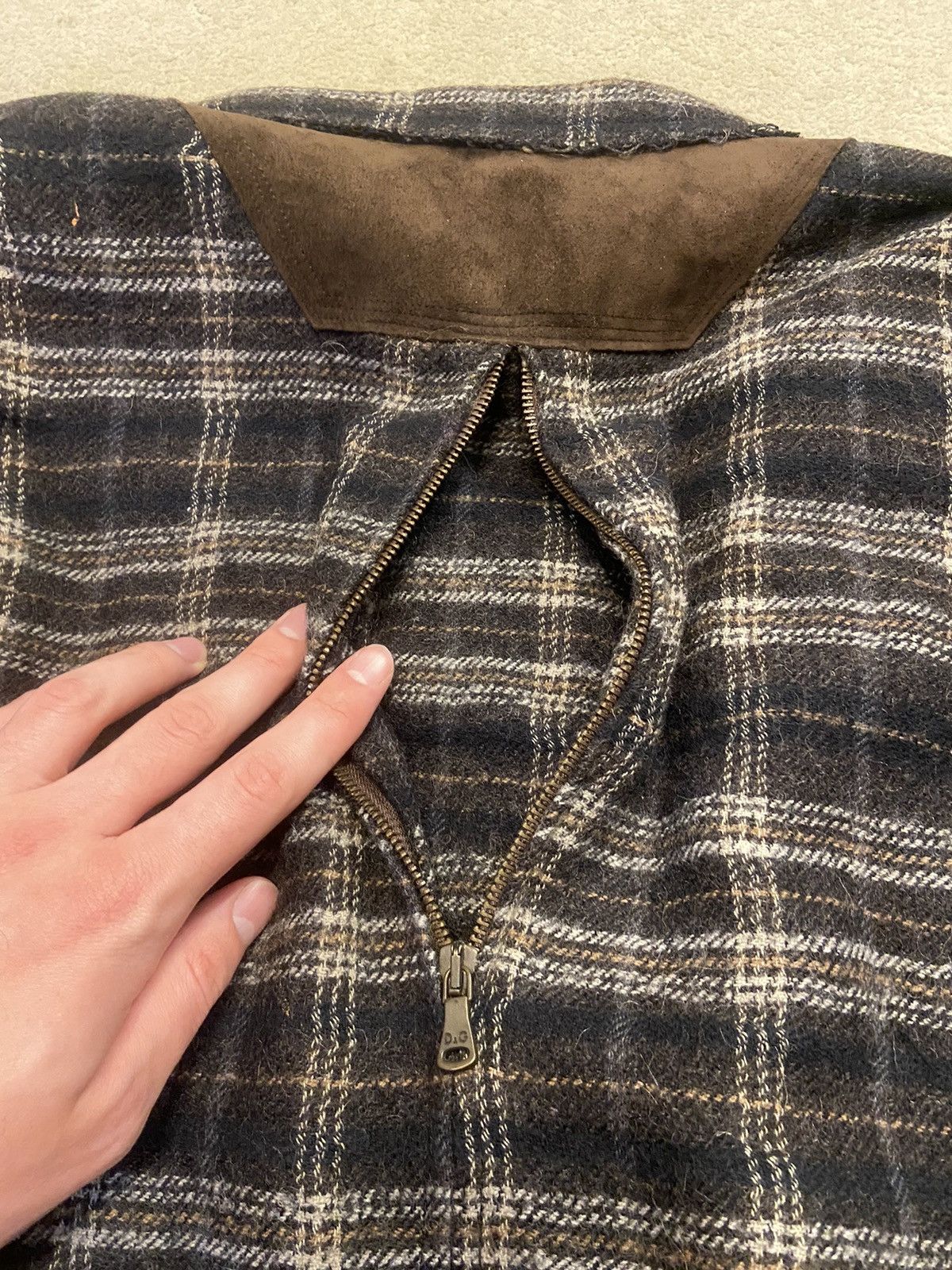Dolce & Gabbana Dolce & Gabbana wool short coat 2 in 1 Size US L / EU 52-54 / 3 - 15 Thumbnail