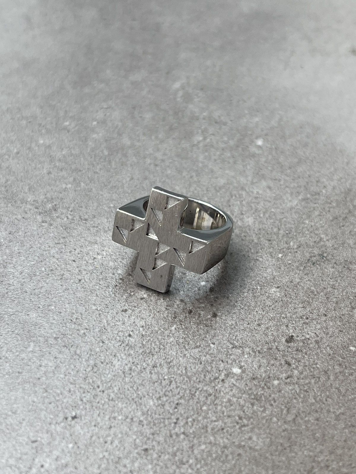 Other !DS! SS23 Mercader Plus Silver Ring Size ONE SIZE - 3 Thumbnail