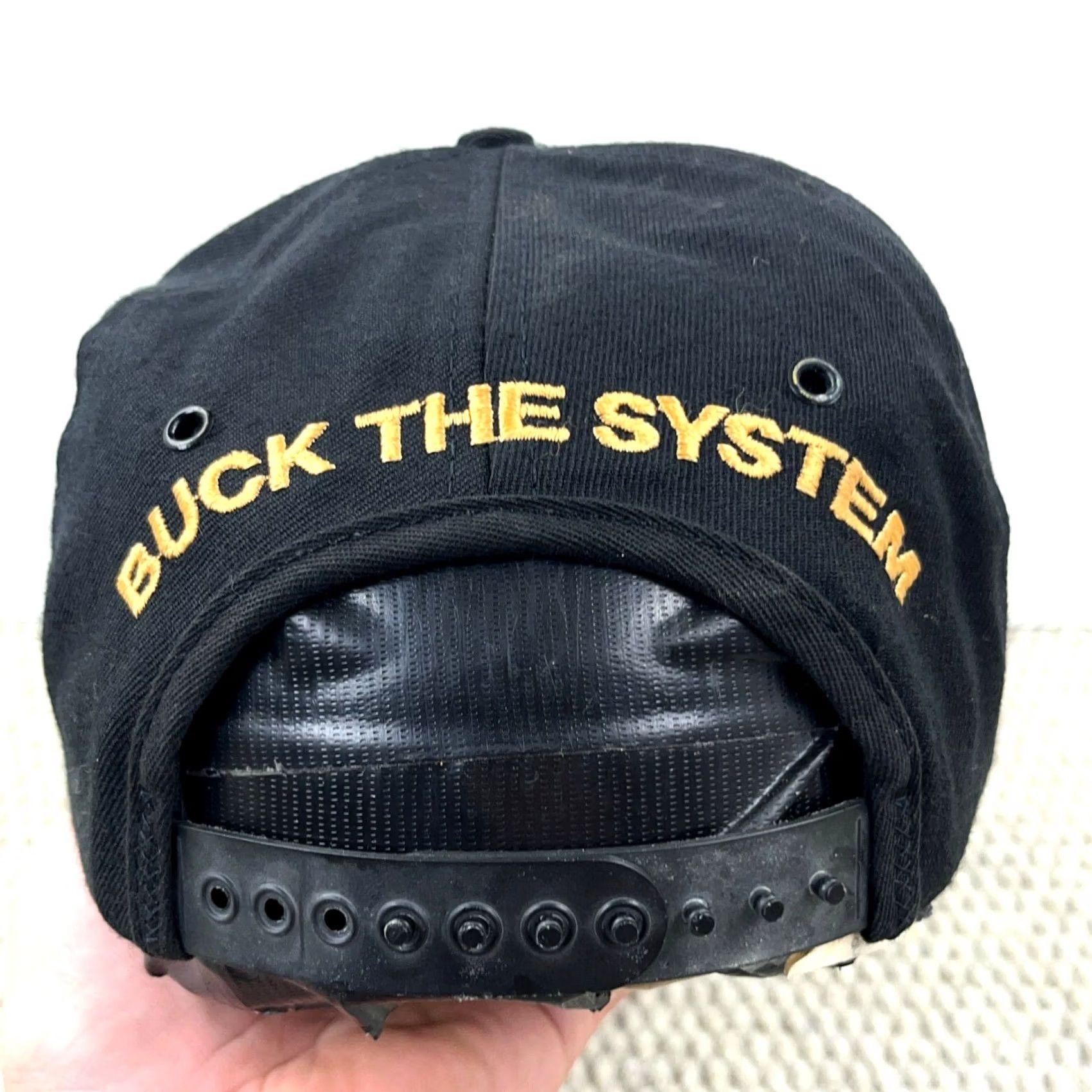 Vintage 1. Vintage Buck Trucker Hat Cap - 80s/90s - Adjustable Size ONE SIZE - 5 Thumbnail