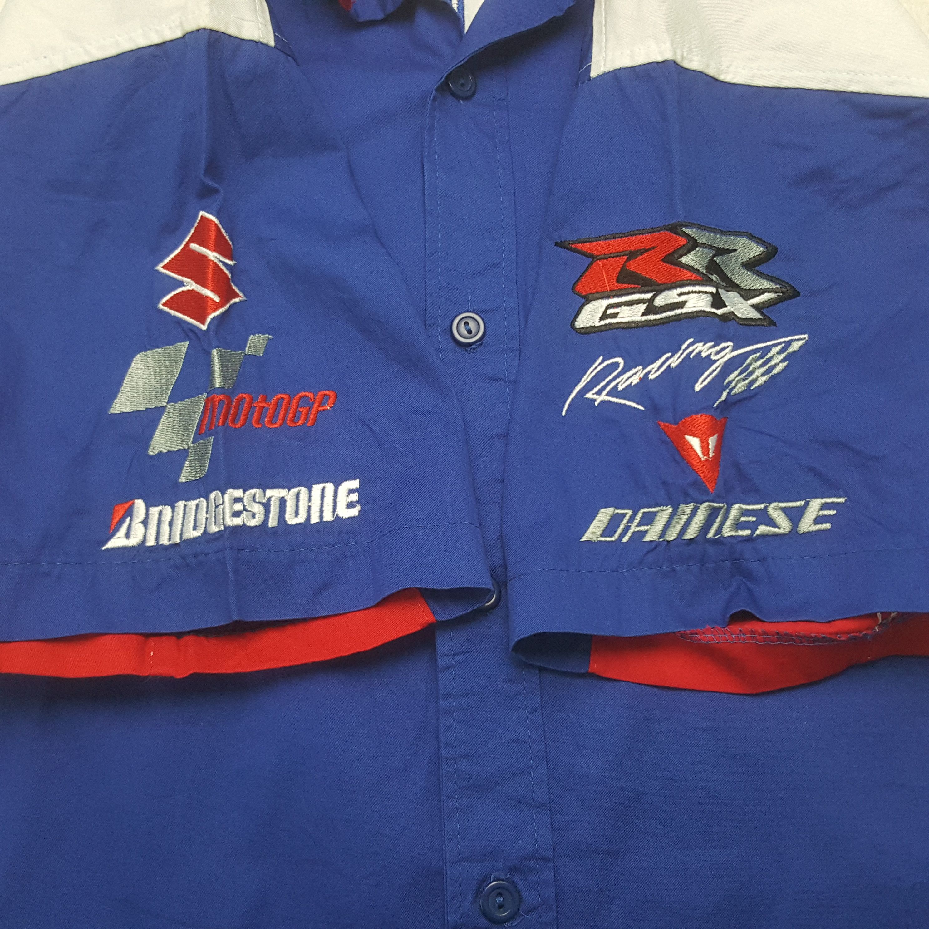 Moss Vintage Moss Sport Suzuki Worker Button Up Shirt Size US M / EU 48-50 / 2 - 6 Thumbnail