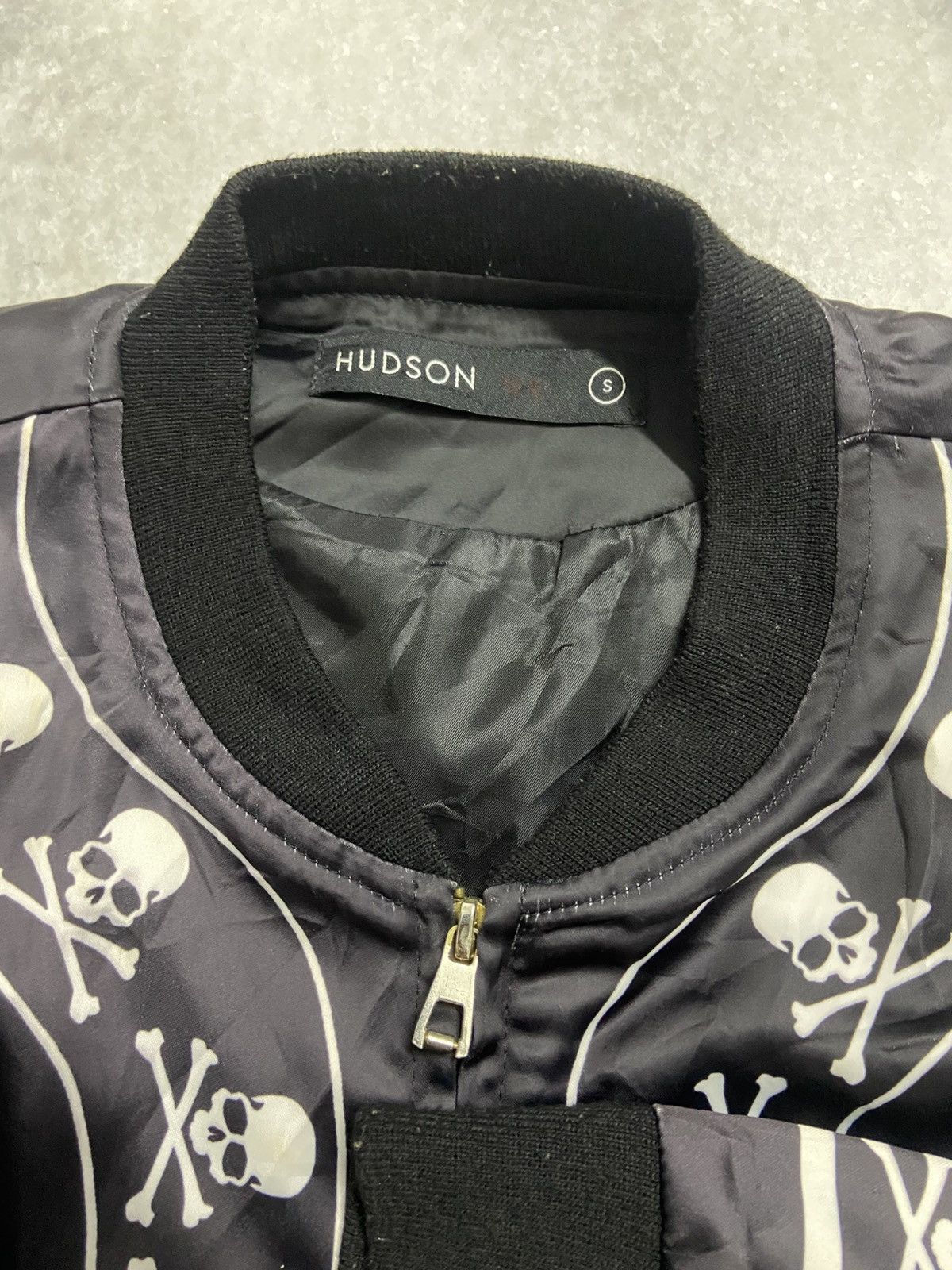 Japanese Brand Hudson Skulls Bomber jacket Size US S / EU 44-46 / 1 - 10 Thumbnail