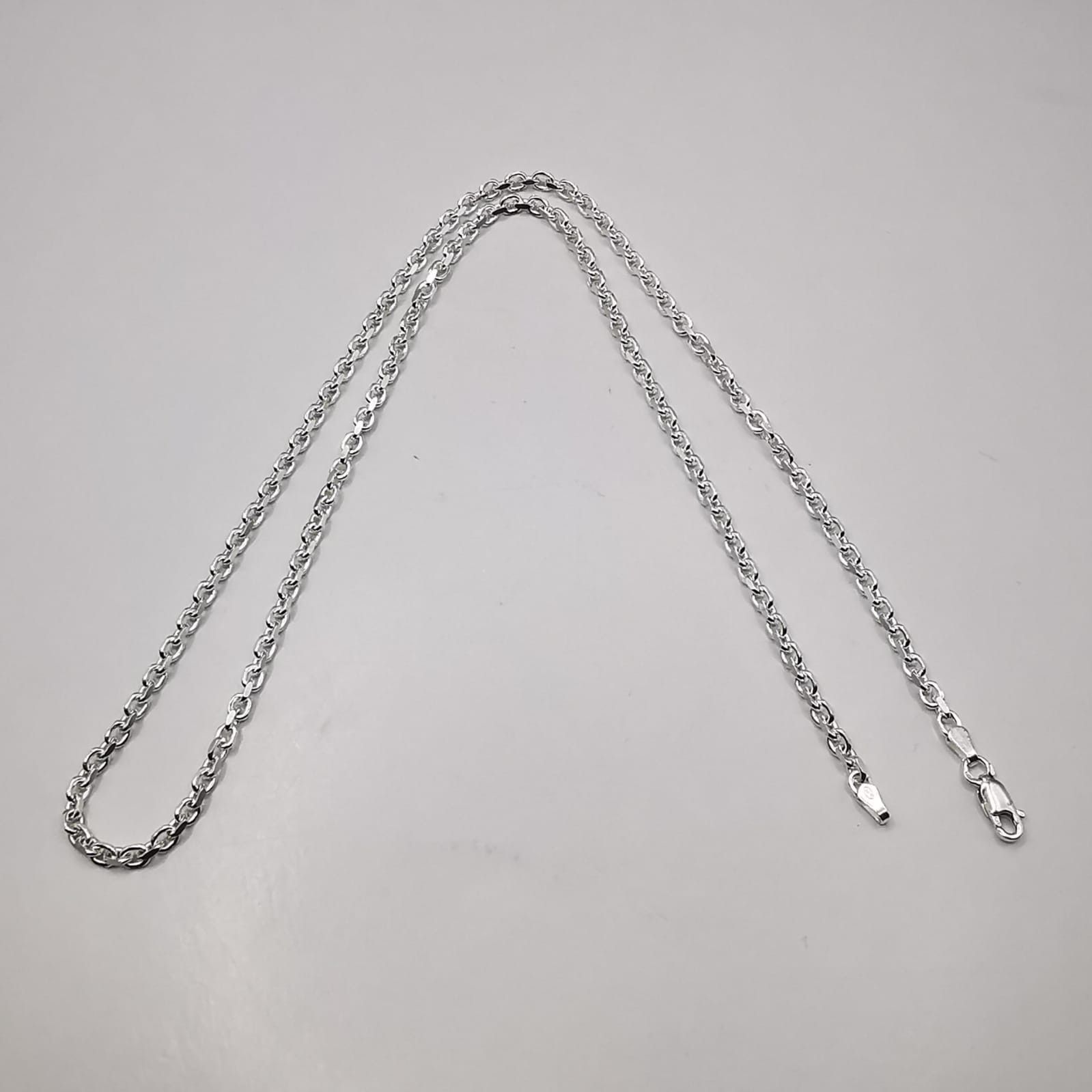 Sterling Silver Vintage Jewelry Chain,925 Sterling Silver,Signed 15,94g Size ONE SIZE - 3 Thumbnail