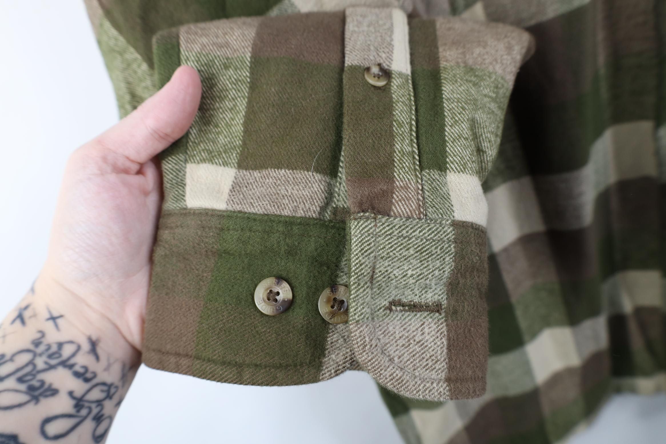 Vintage Vintage 90s Y2K Streetwear Flannel Shirt Jacket Jac Shirt Size US L / EU 52-54 / 3 - 6 Thumbnail