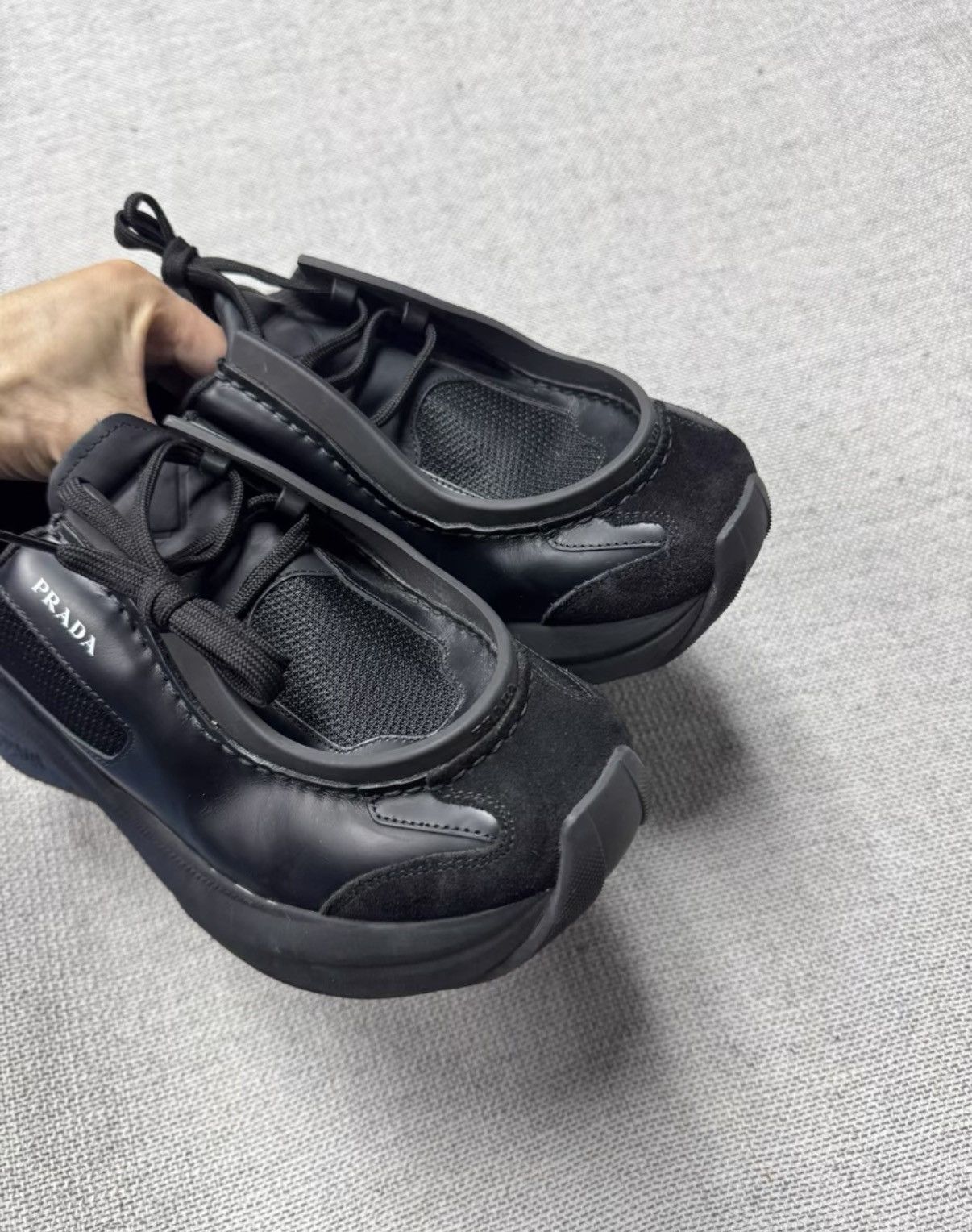 Prada Raf Simons x Prada Platform Dad Sneakers K37 Size US 6.5 / EU 39-40 - 6 Thumbnail