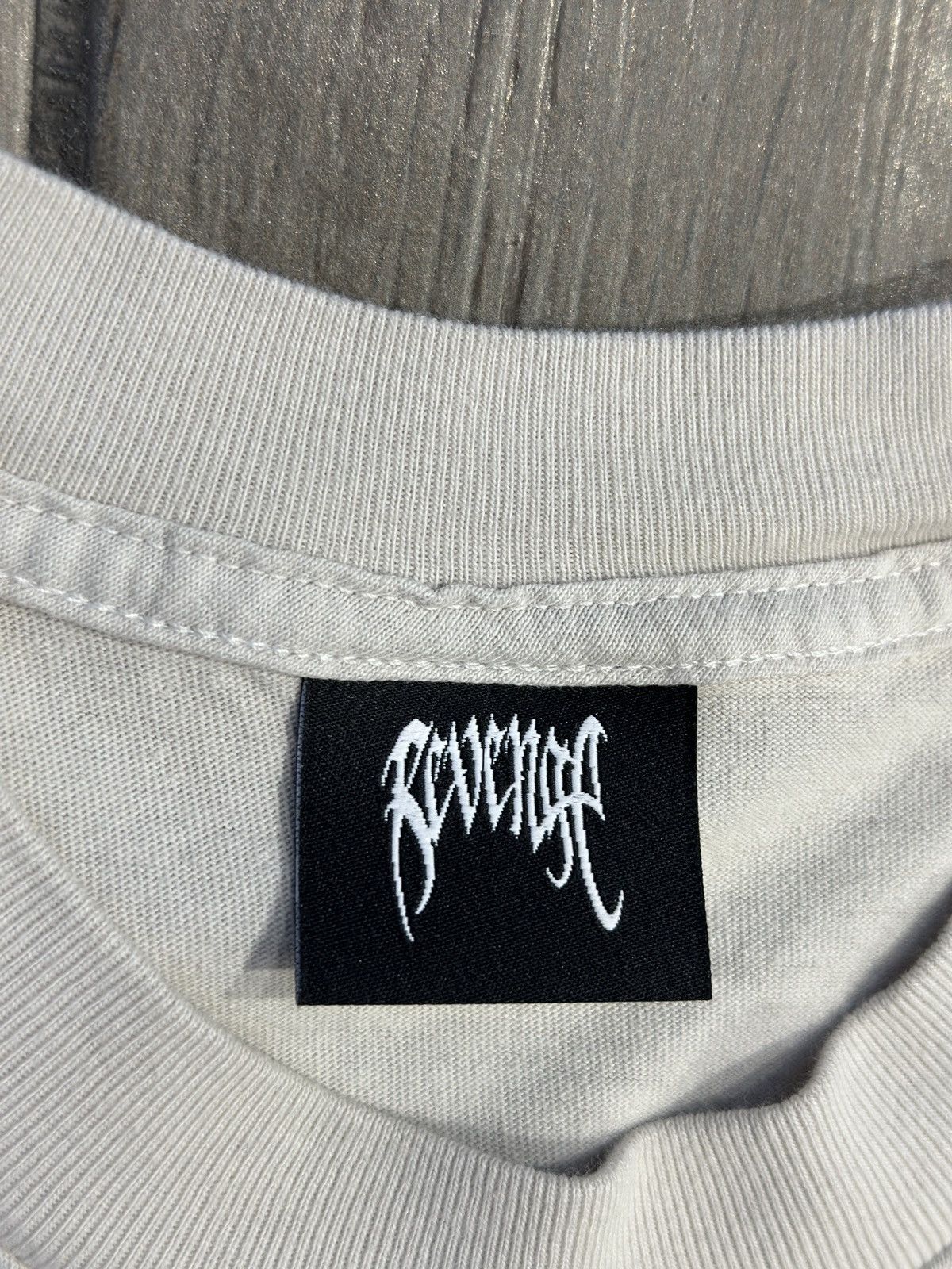 Revenge Revenge Xxxtentacion Kill Tee Cement/Baby Blue Size US M / EU 48-50 / 2 - 3 Thumbnail