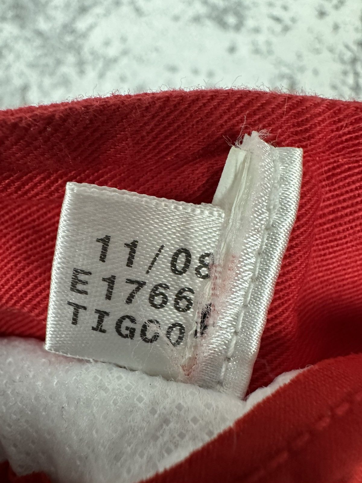Adidas Vintage Adidas Red 3-Stripes Visor Cap 2000s Tennis Size ONE SIZE - 5 Thumbnail