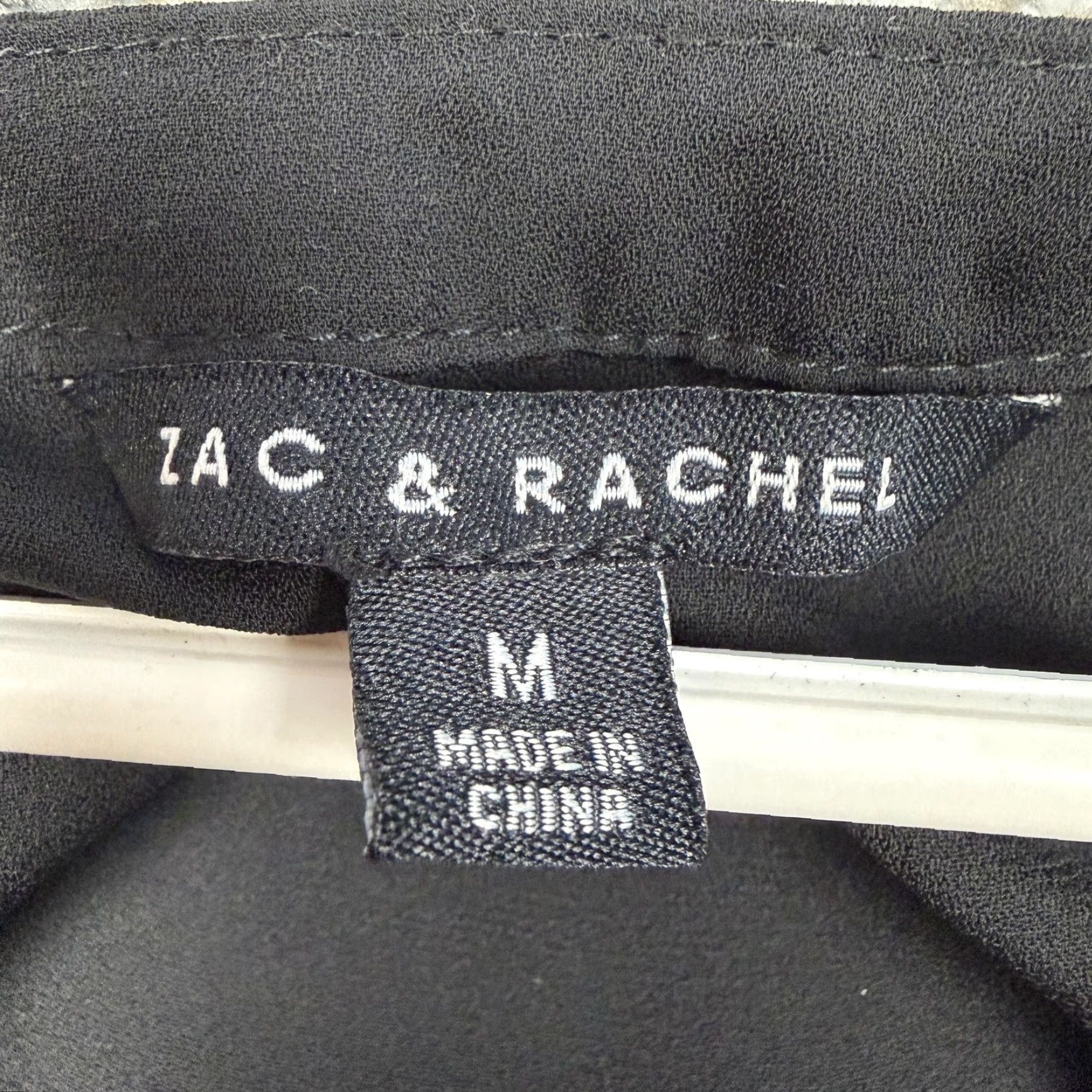 Vintage Zac & Rachel Blouse M Dark Academia Minimalist Corporate Goth Boho Office Chic Size M / US 6-8 / IT 42-44 - 5 Thumbnail