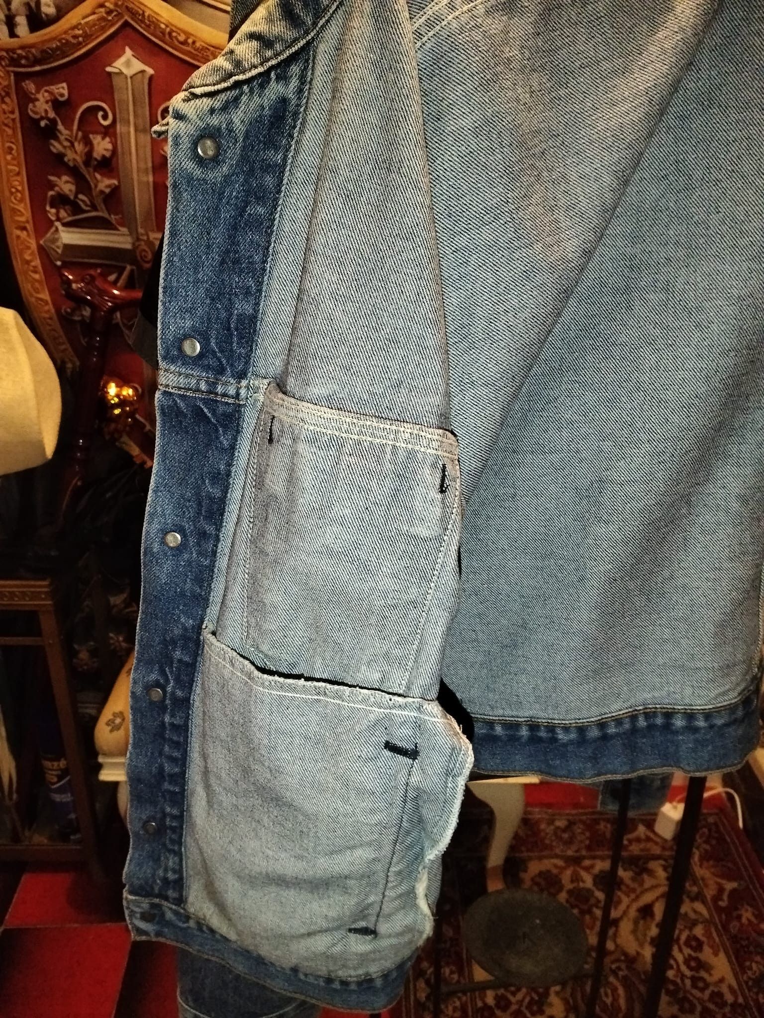 Levi's Vintage 1980s Levi’s Denim Trucker Jacket Alaska USA Size US L / EU 52-54 / 3 - 9 Thumbnail