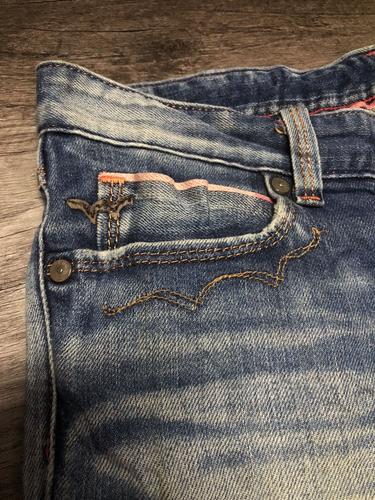 Edwin × Vintage VINTAGE EDWIN BLUE TRIP SELVEDGE DENIM Size 30" / US 8 / IT 44 - 2 Thumbnail