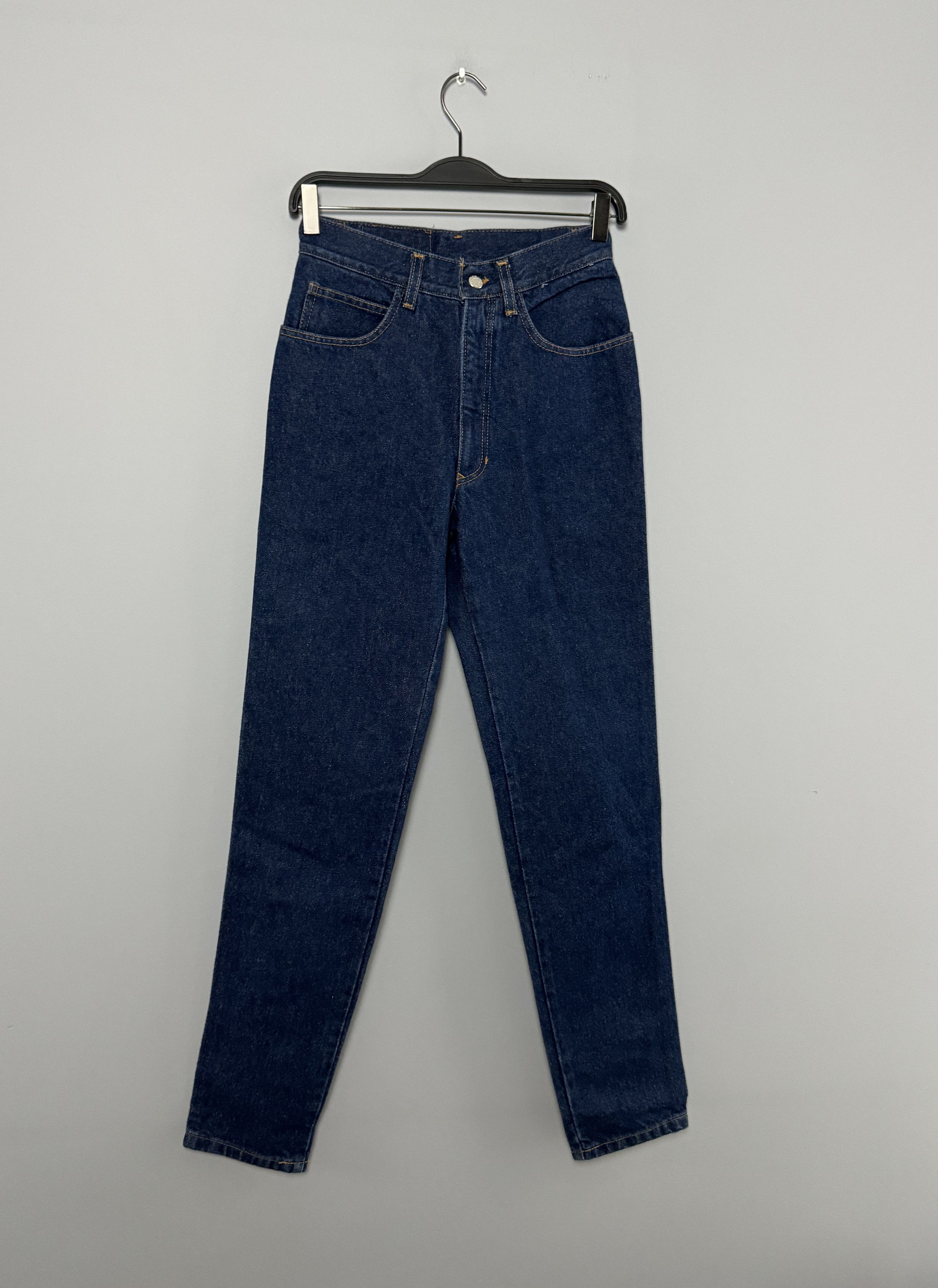 Fendi Fendi Roma FF Denim Stretch Pants Jeans Navy Blue Logo IT 41 Size 27" / US 4 / IT 40 - 3 Thumbnail