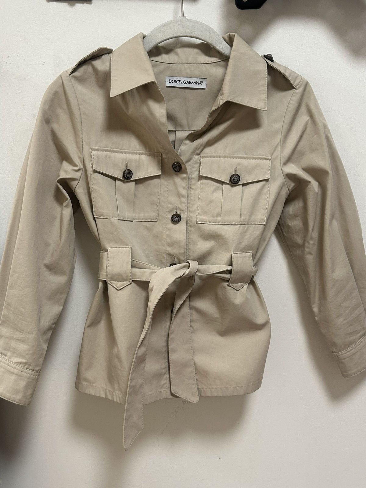 Dolce & Gabbana Dolce and Gabbana Utility Shirt Size XS / US 0-2 / IT 36-38 - 1 Thumbnail