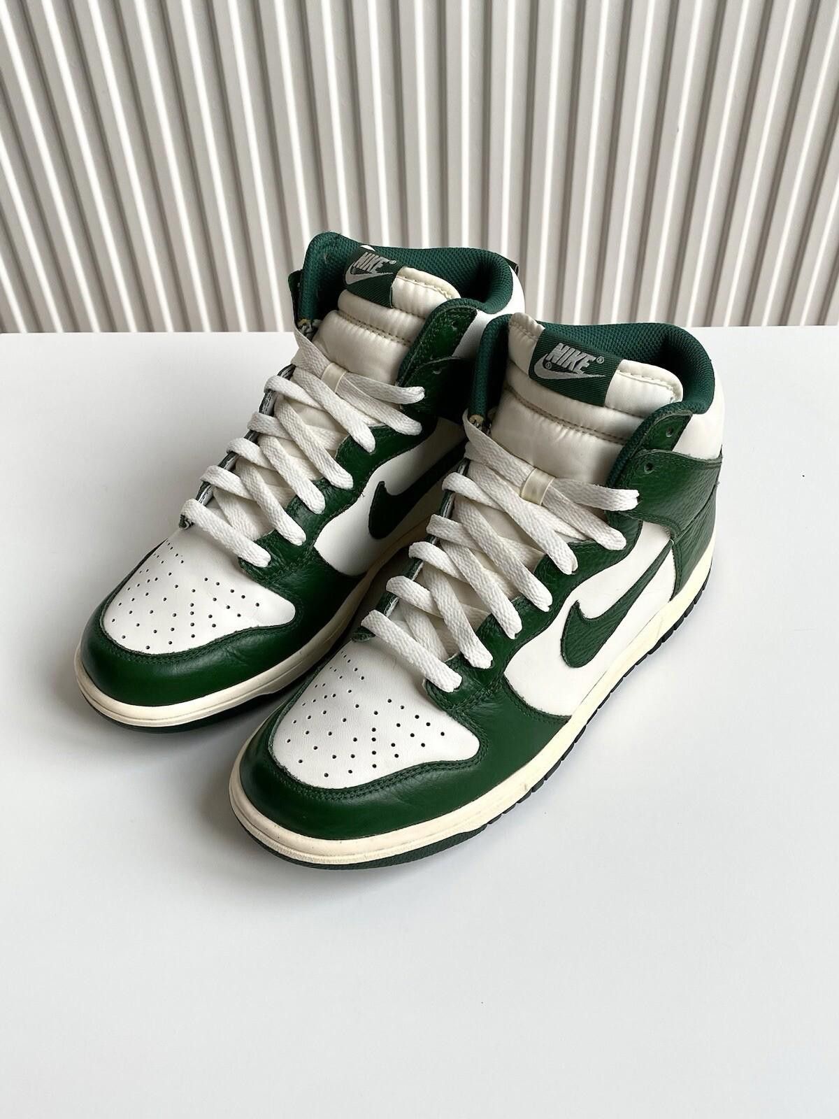 Nike 2011 Nike Dunk High Gorge Green Sail Pack BTTYS Vintage Size US 8.5 / EU 41-42 - 4 Thumbnail
