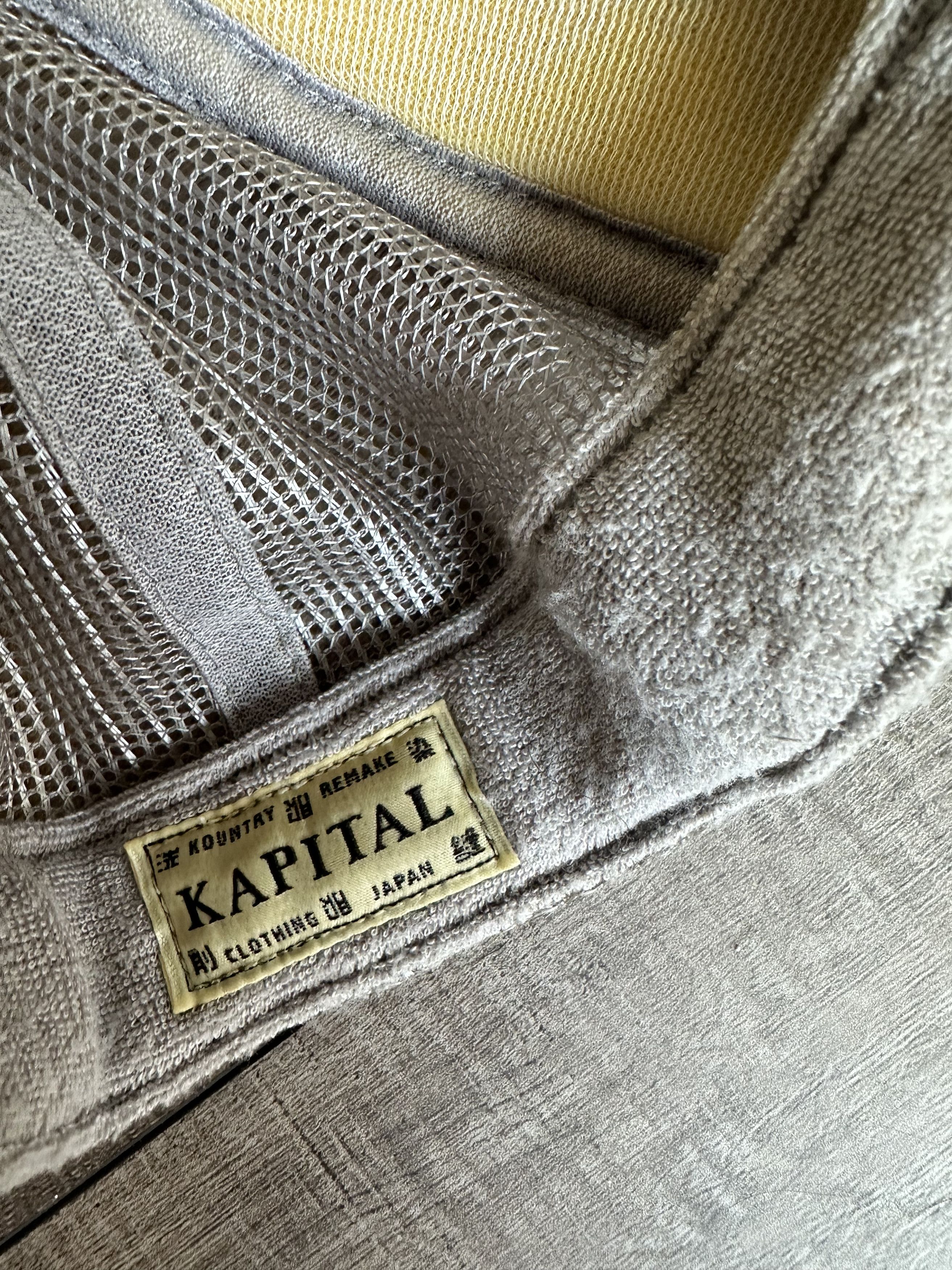 Kapital Kapital 'All I Want Is Washing Denim' Trucker Hat Size ONE SIZE - 6 Thumbnail