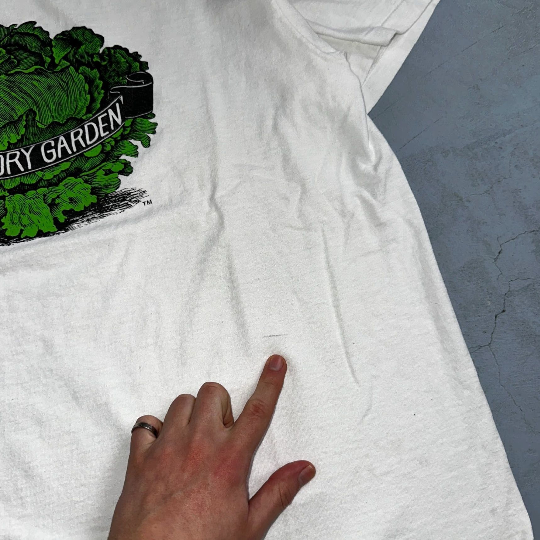 Fruit Of The Loom VINTAGE Fruit of the Loom Boston The Victory Garden Music T-Shirt XL White Graphic 90s Mens Size US XL / EU 56 / 4 - 6 Thumbnail