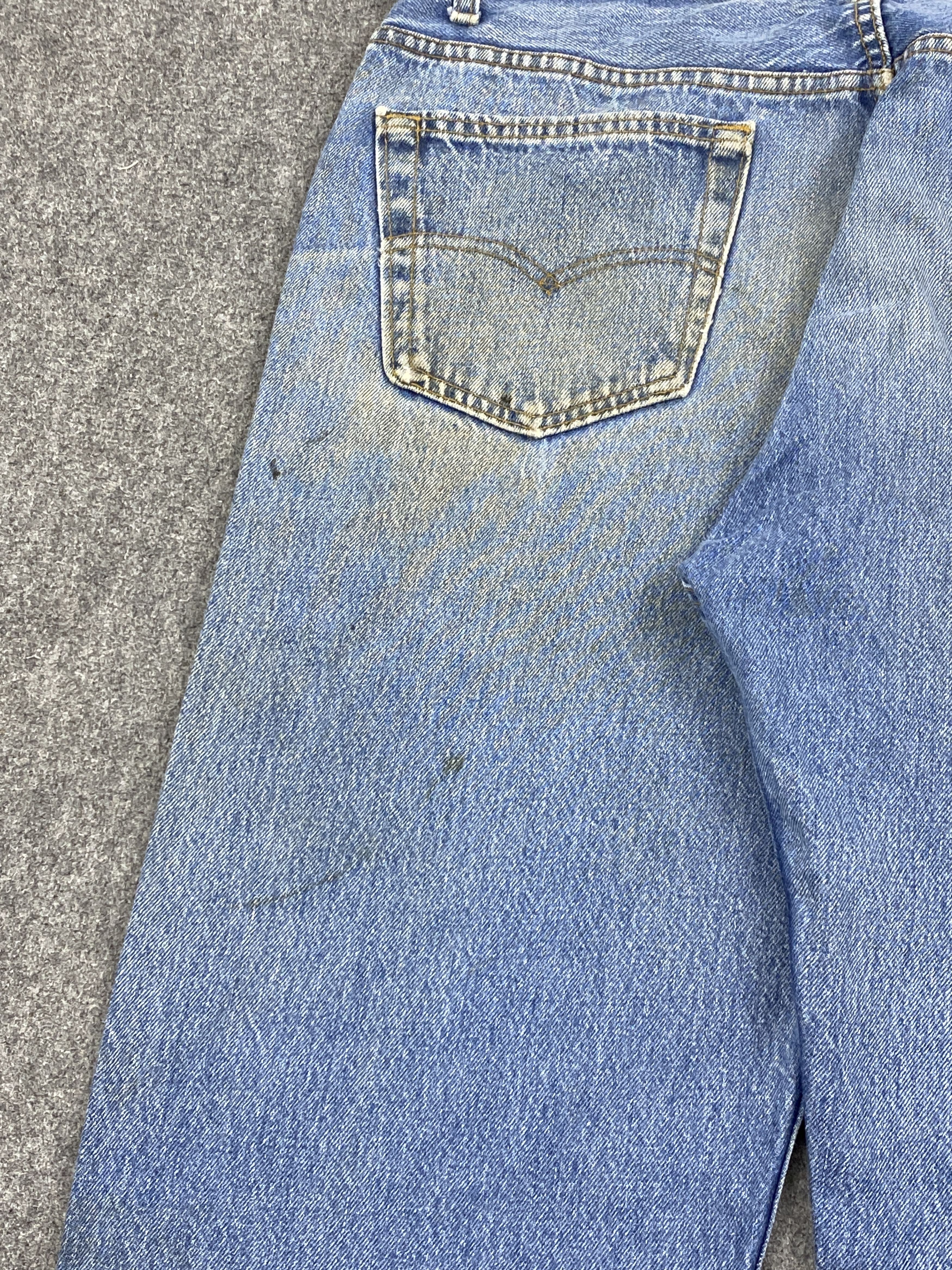 Levi's × Vintage Vintage 90s Levi's 501 Rusty Denim Size US 34 / EU 50 - 17 Thumbnail