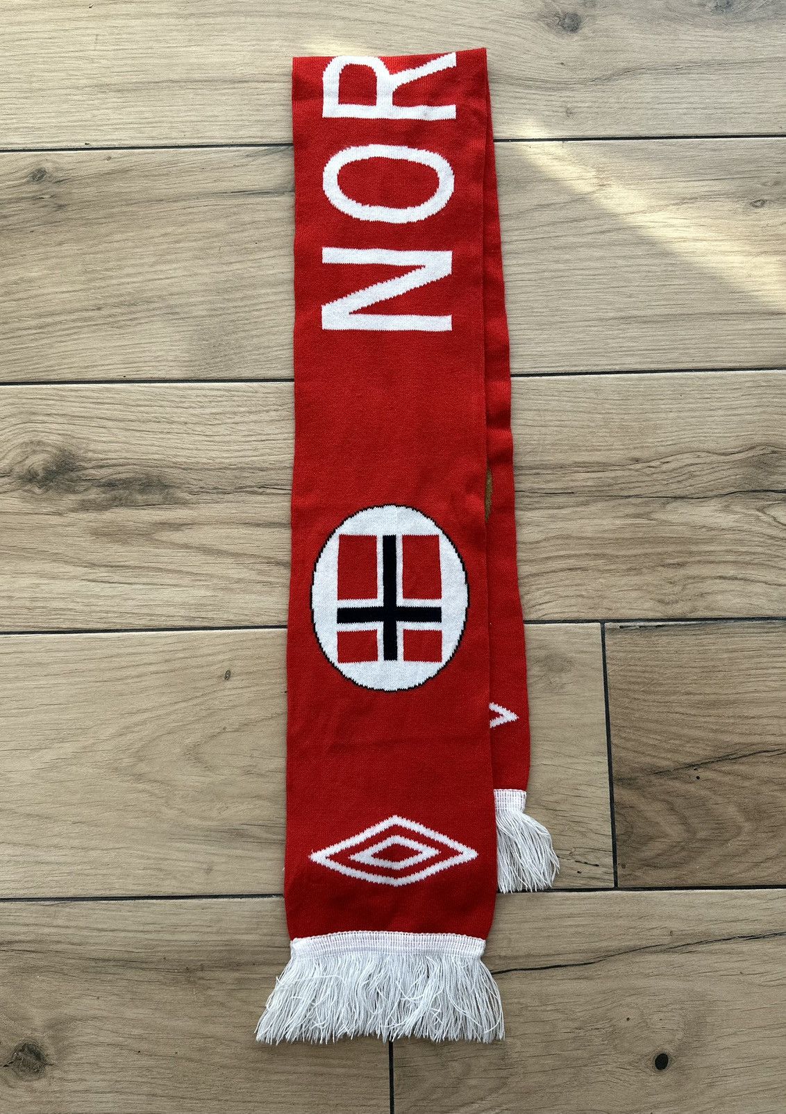 Umbro Norway National Team Umbro Scarf Football Soccer Size ONE SIZE - 3 Thumbnail