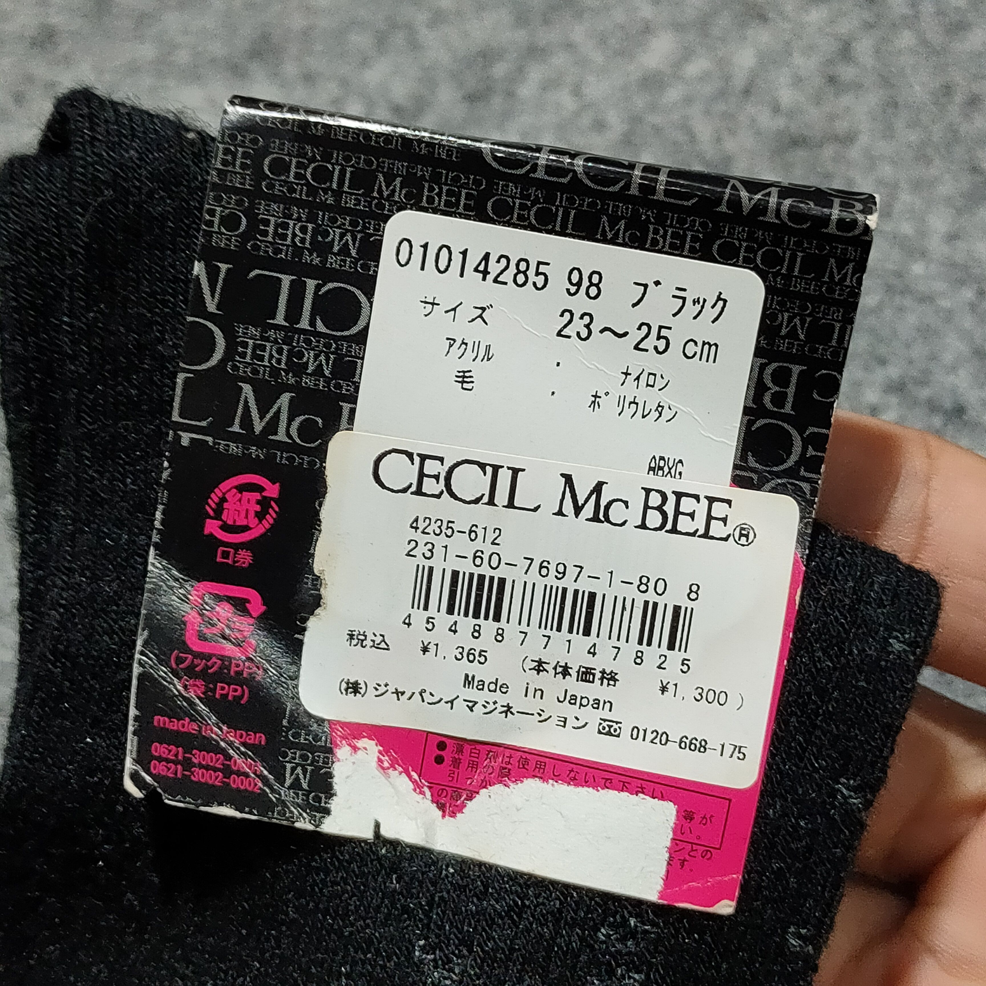 Japanese Brand 🔥Cecil McBee socks Size ONE SIZE - 3 Thumbnail