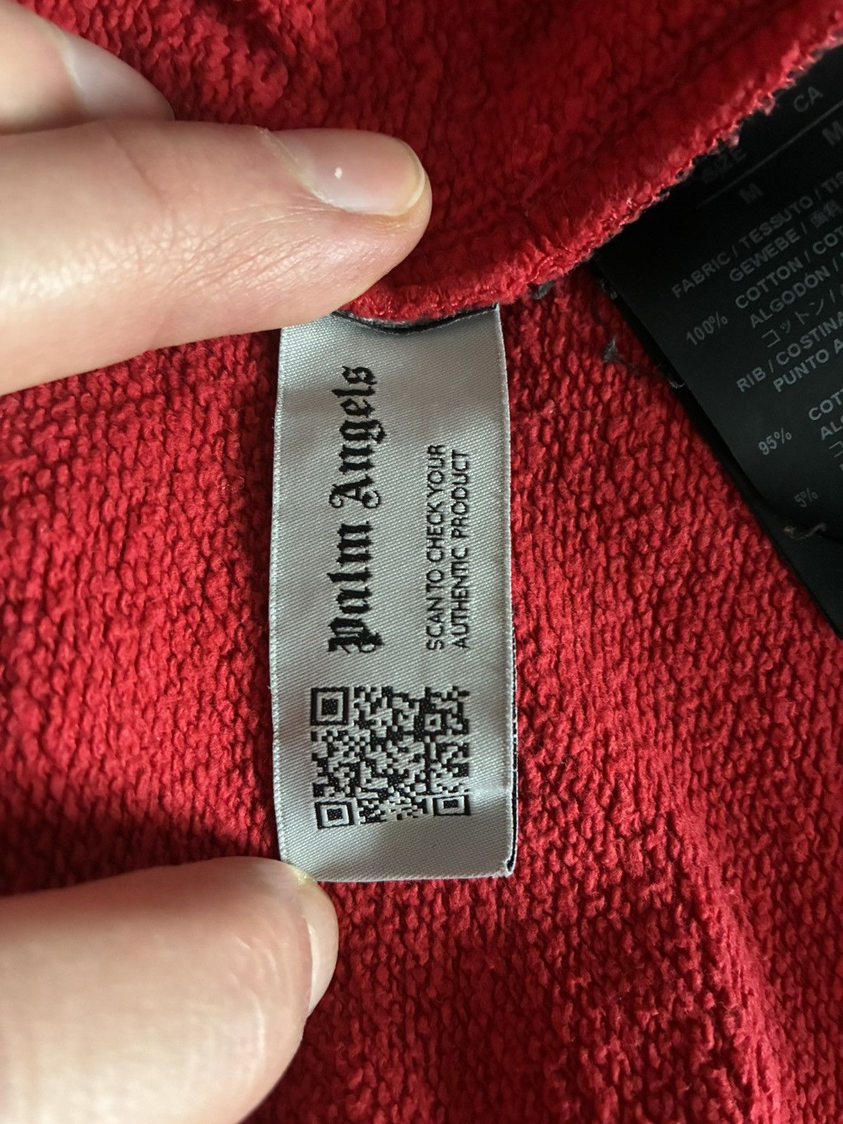 Palm Angels Palm Angels hoodie sprayed Logo Paris streetwear luxury boxy Size US M / EU 48-50 / 2 - 12 Thumbnail