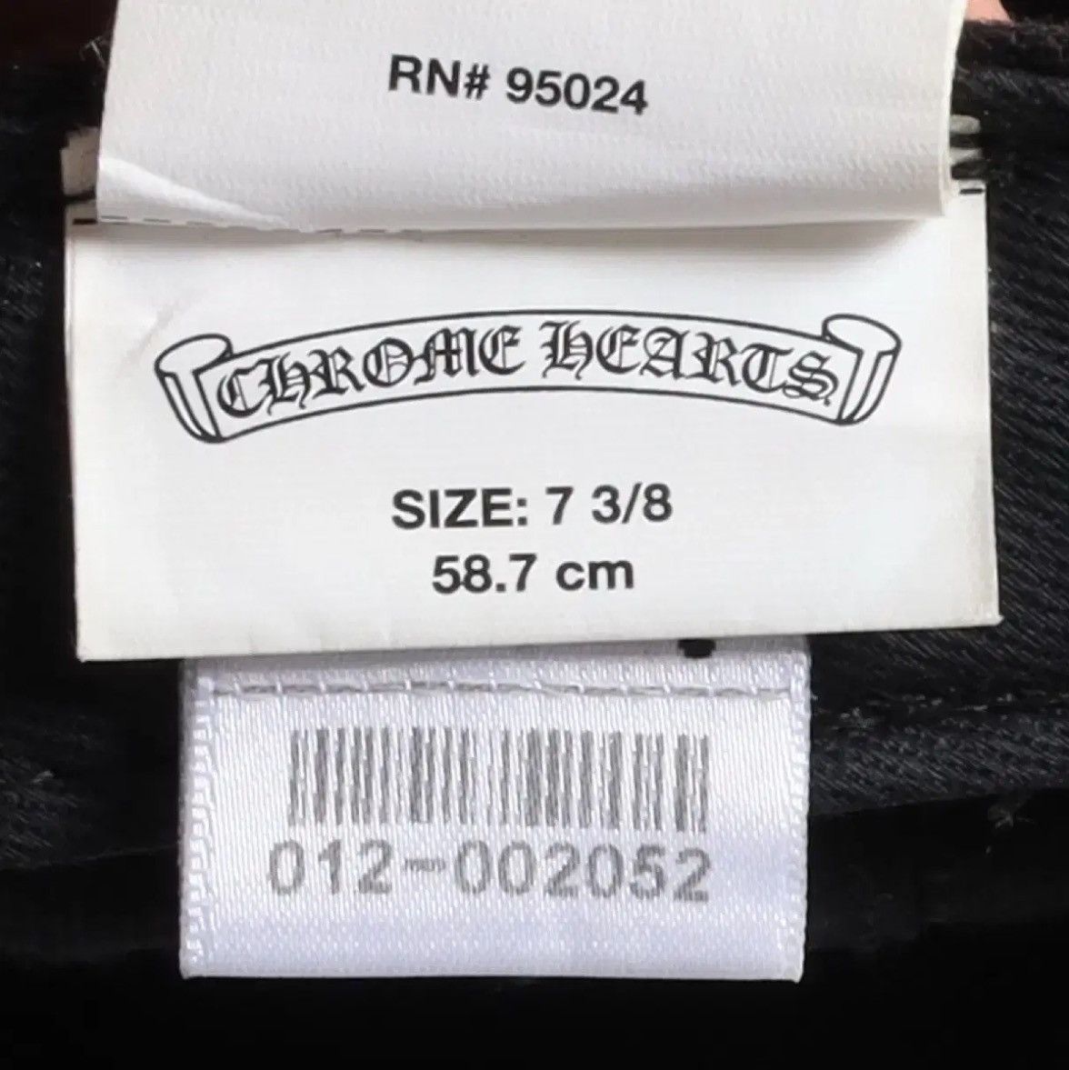 Chrome Hearts Leather Visor CH Hat Size ONE SIZE - 7 Thumbnail