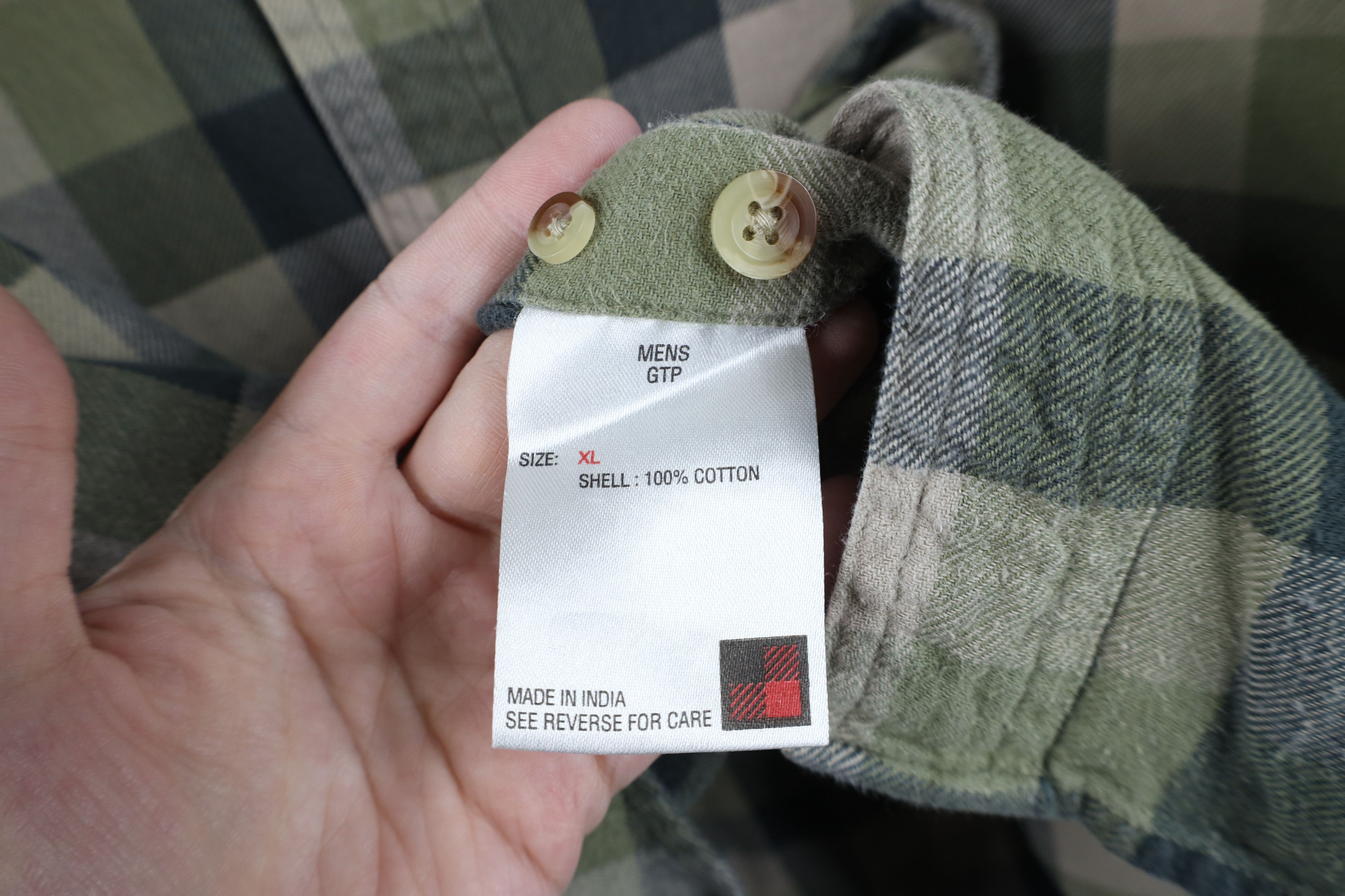 Woolrich Woolen Mills Vintage Woolrich Spell Flannel Collared Button Down Shirt Size US XL / EU 56 / 4 - 9 Thumbnail