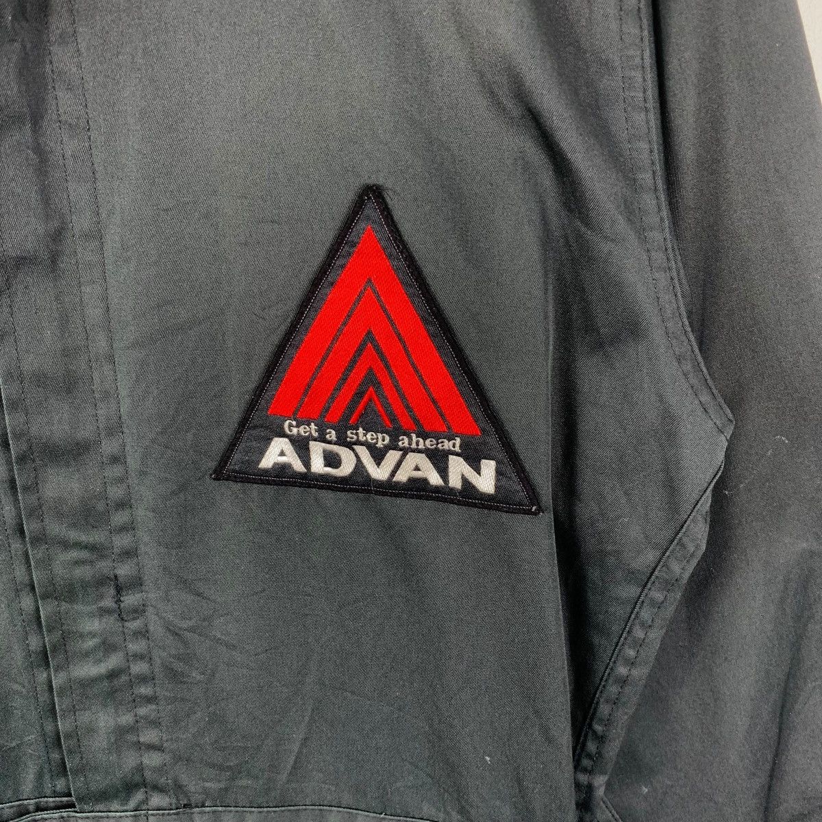 Vintage Vintage ADVAN RACING TEAM Mechanic Engineer Jumpsuits Wear Size US 34 / EU 50 - 6 Thumbnail