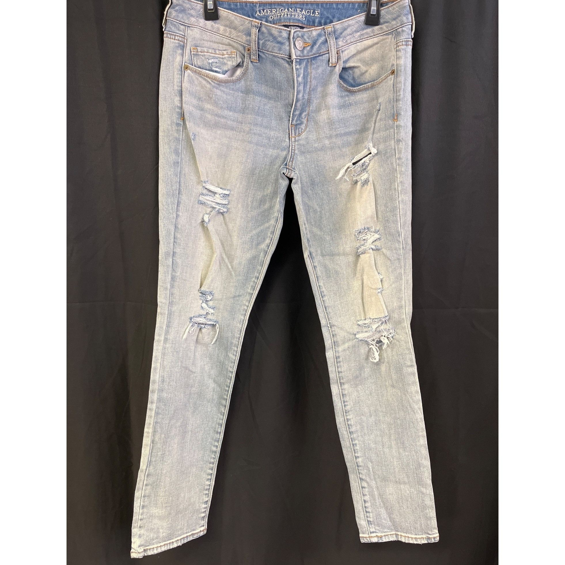American Eagle Outfitters American Eagle Outfitters Women's Jeans/Skinny Sz 12 SKU 448 Size 34" / US 12 / IT 48 - 1 Thumbnail