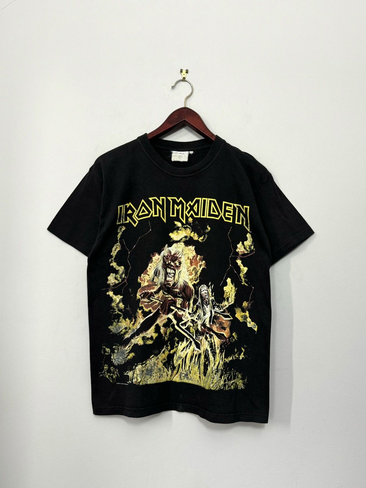 Band Tees × Iron Maiden × Vintage Vintage Iron Maiden 1985 T-shirt Size US M / EU 48-50 / 2 - 1 Thumbnail