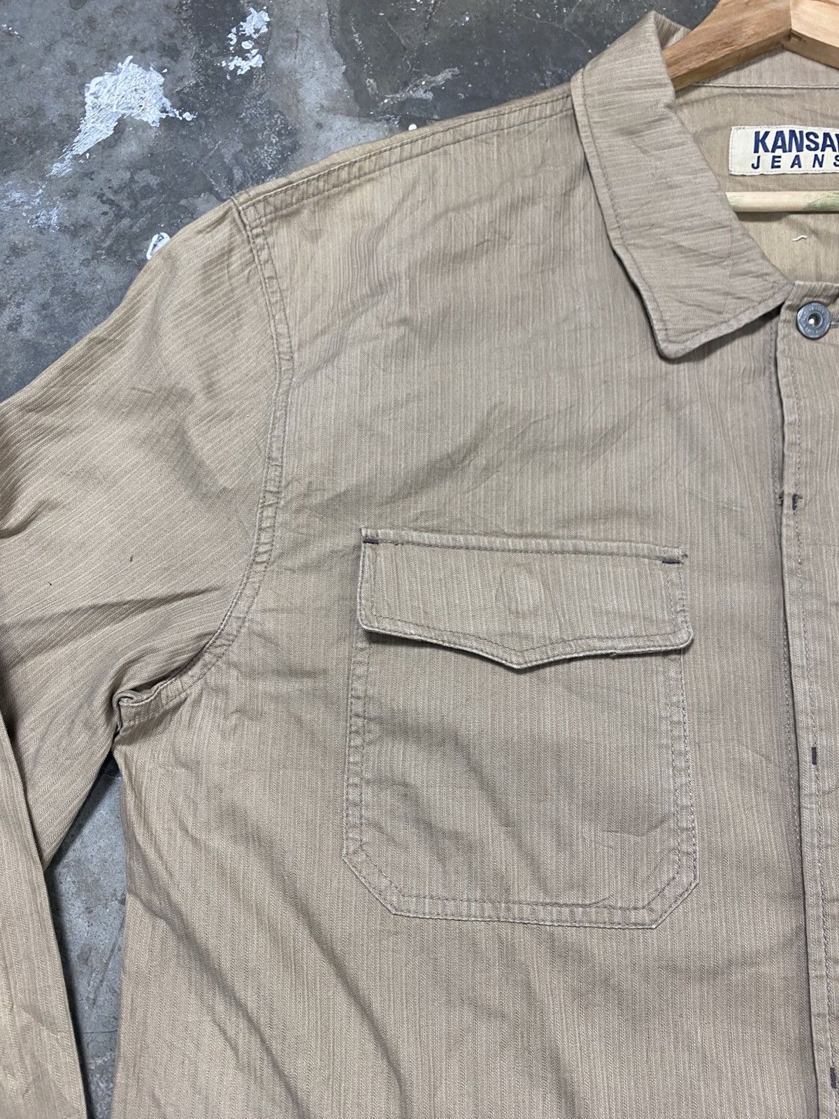Kansai Yamamoto Rare Kansai Jeans by Kansai Yamamoto Japanese DesignerJacket Size US XL / EU 56 / 4 - 7 Thumbnail