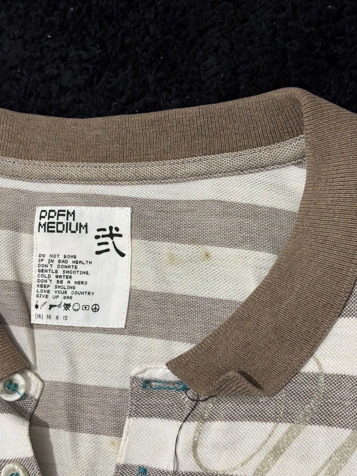 PPFM PPFM Vintage Polo With Cursive Text Size US XS / EU 42 / 0 - 3 Thumbnail