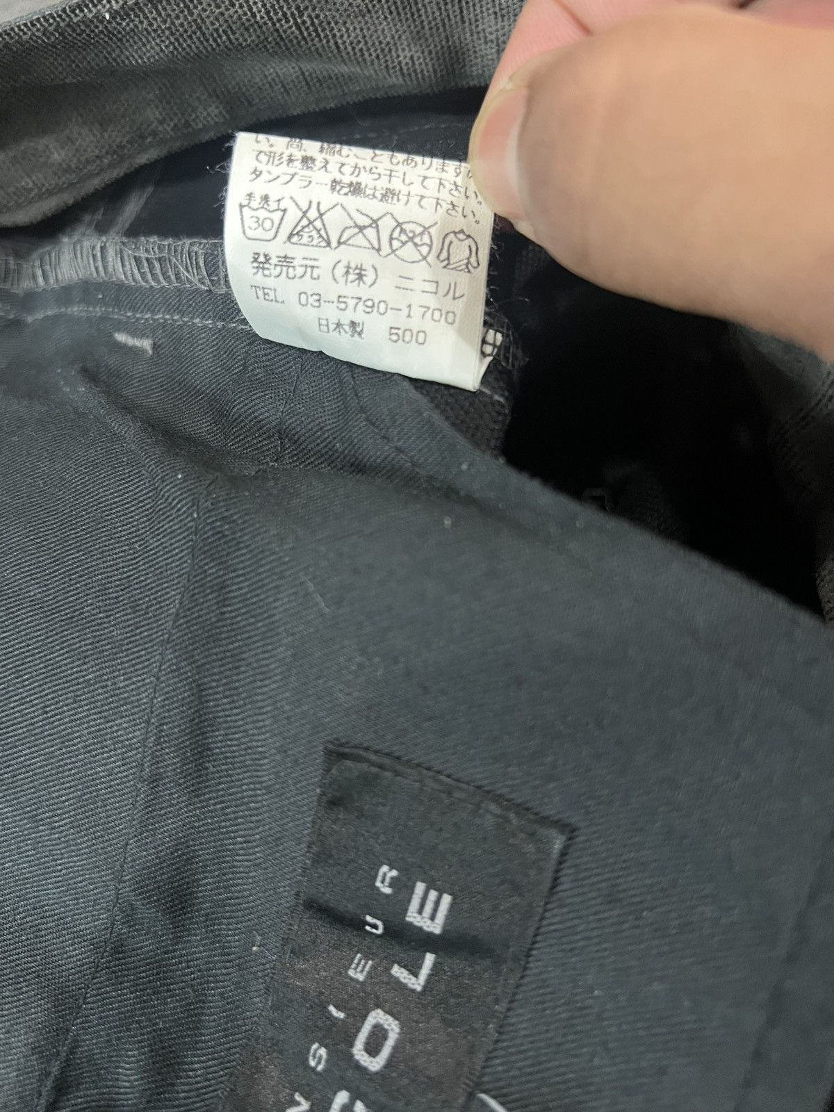 Nicole Club Vintage Y2K Nicole Monsieur Archival Waxed Cotton Pants Size US 32 / EU 48 - 15 Thumbnail