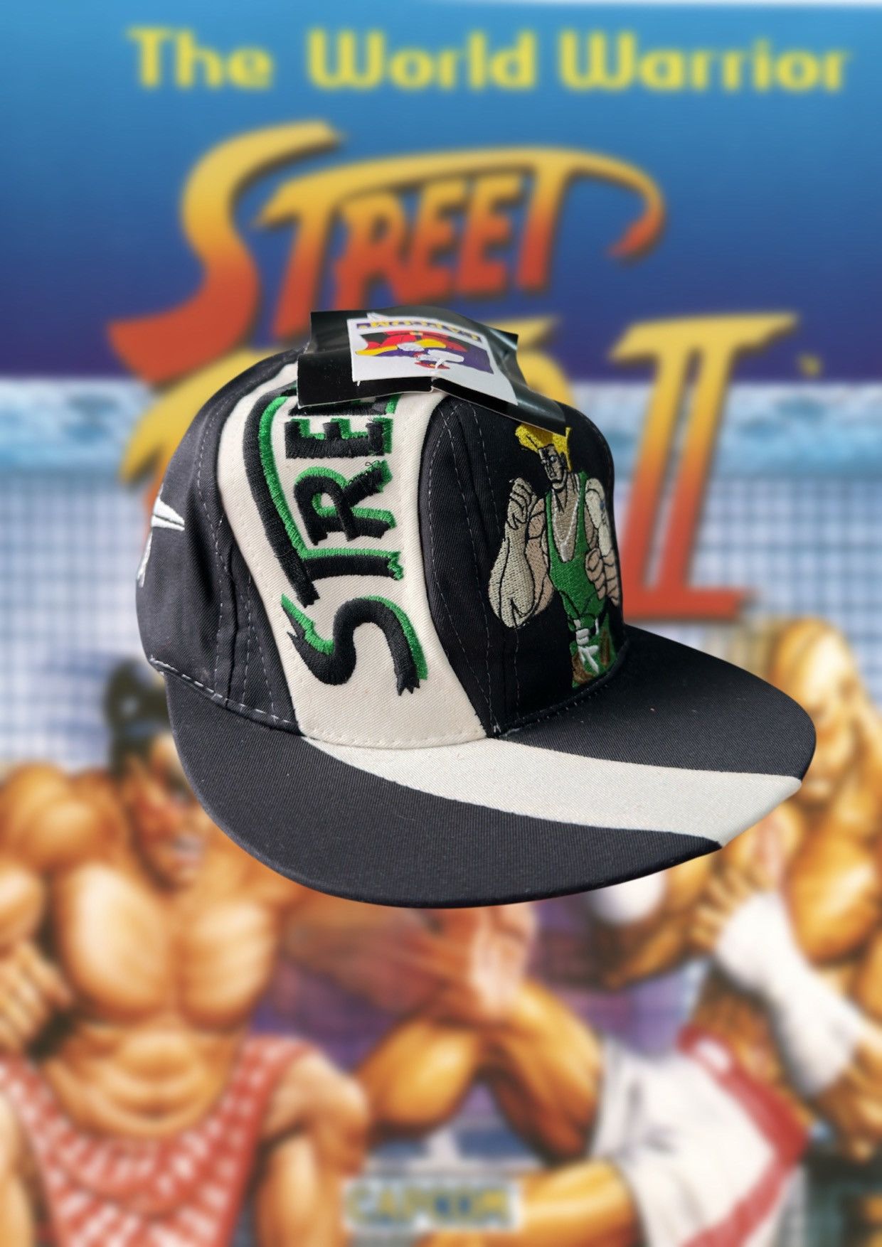 Other 1996 VINTAGE RARE STREET FIGHTER 2 CAP GUILE Size ONE SIZE - 1 Thumbnail