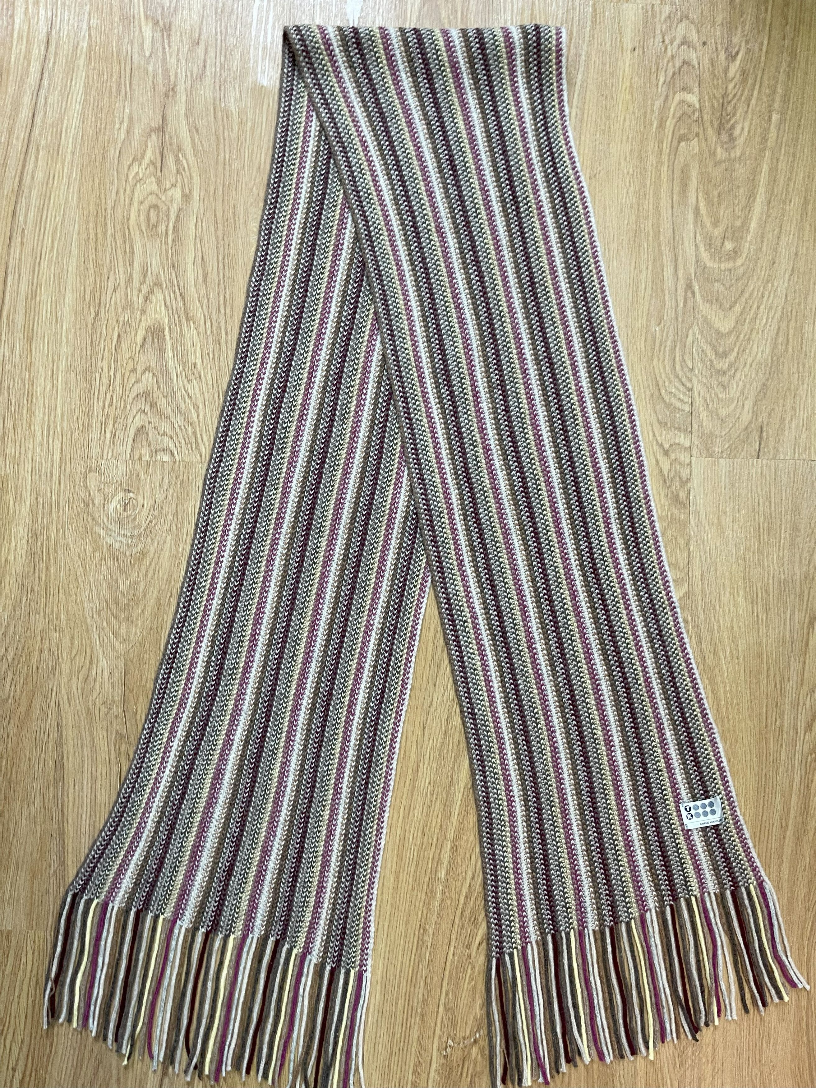 Japanese Brand Vintage Takeo Kikuchi Scarf / Muffler - 6101 Size ONE SIZE - 5 Thumbnail