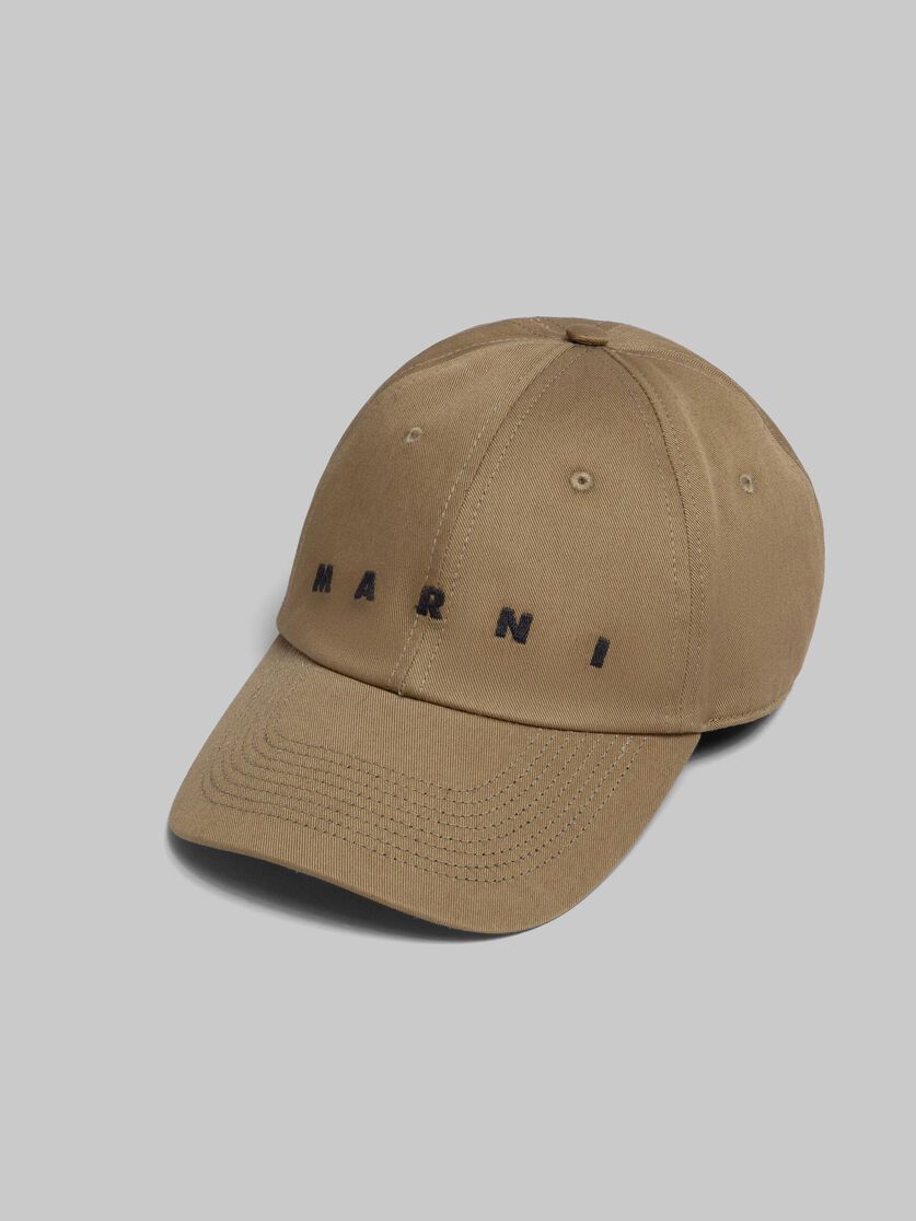 Marni o1w1db1em1224 ( Cap & Hat ) in Olive Size ONE SIZE - 2 Thumbnail